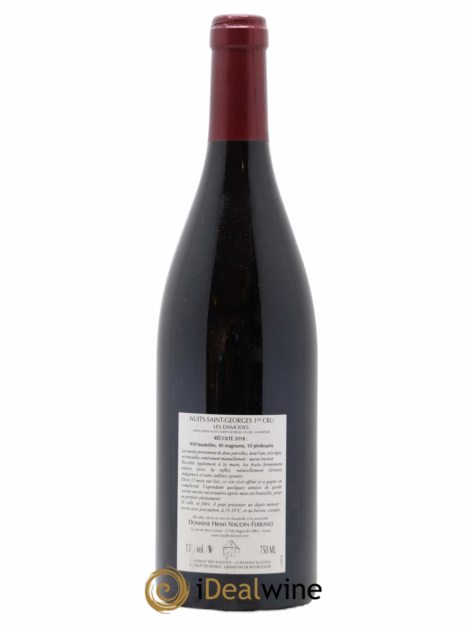 Nuits-Saint-Georges 1er Cru 2018 - Lot de 1 bouteille - 1