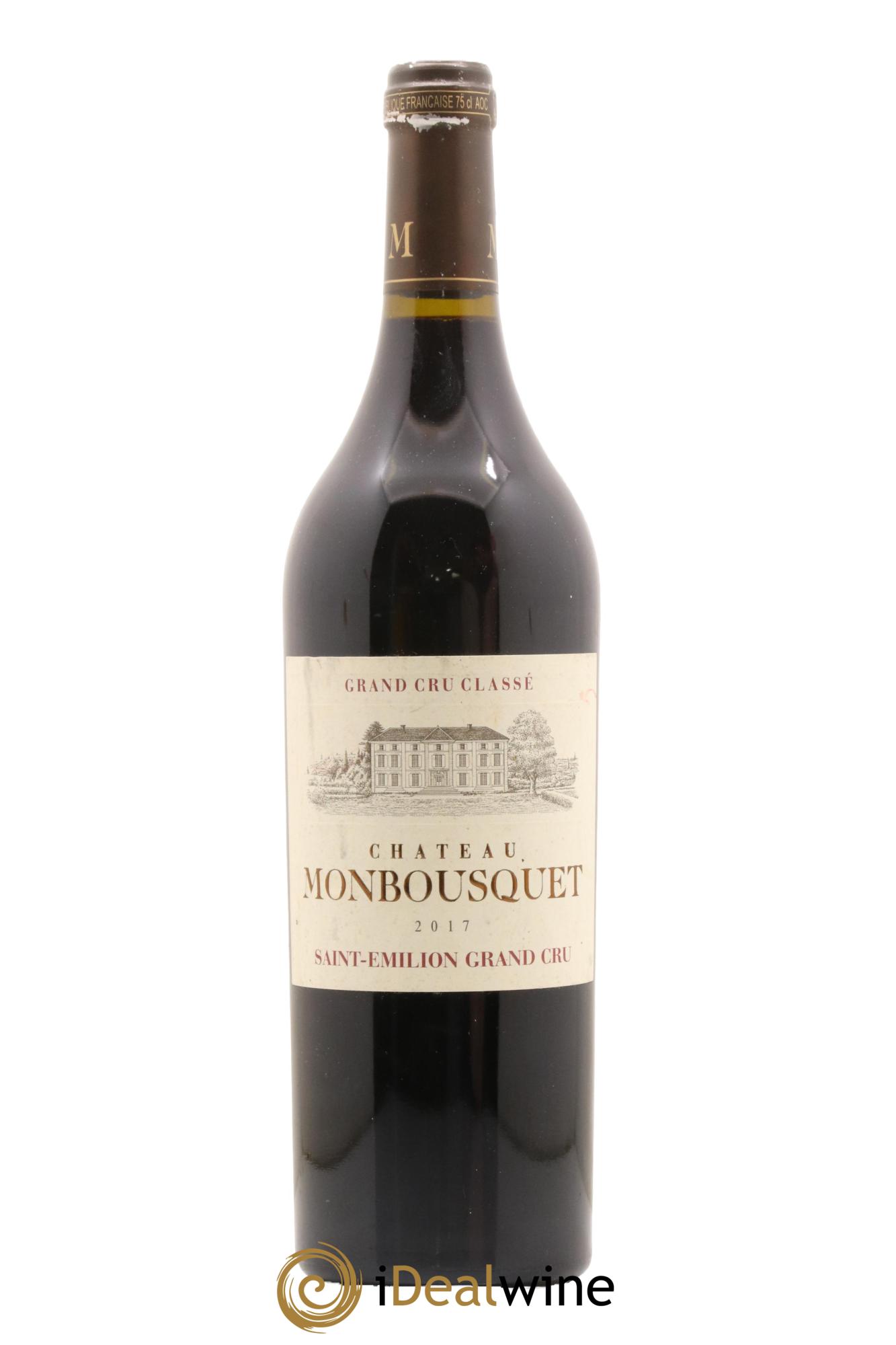 Château Monbousquet Grand Cru Classé 2017 - Lot de 1 bouteille - 0