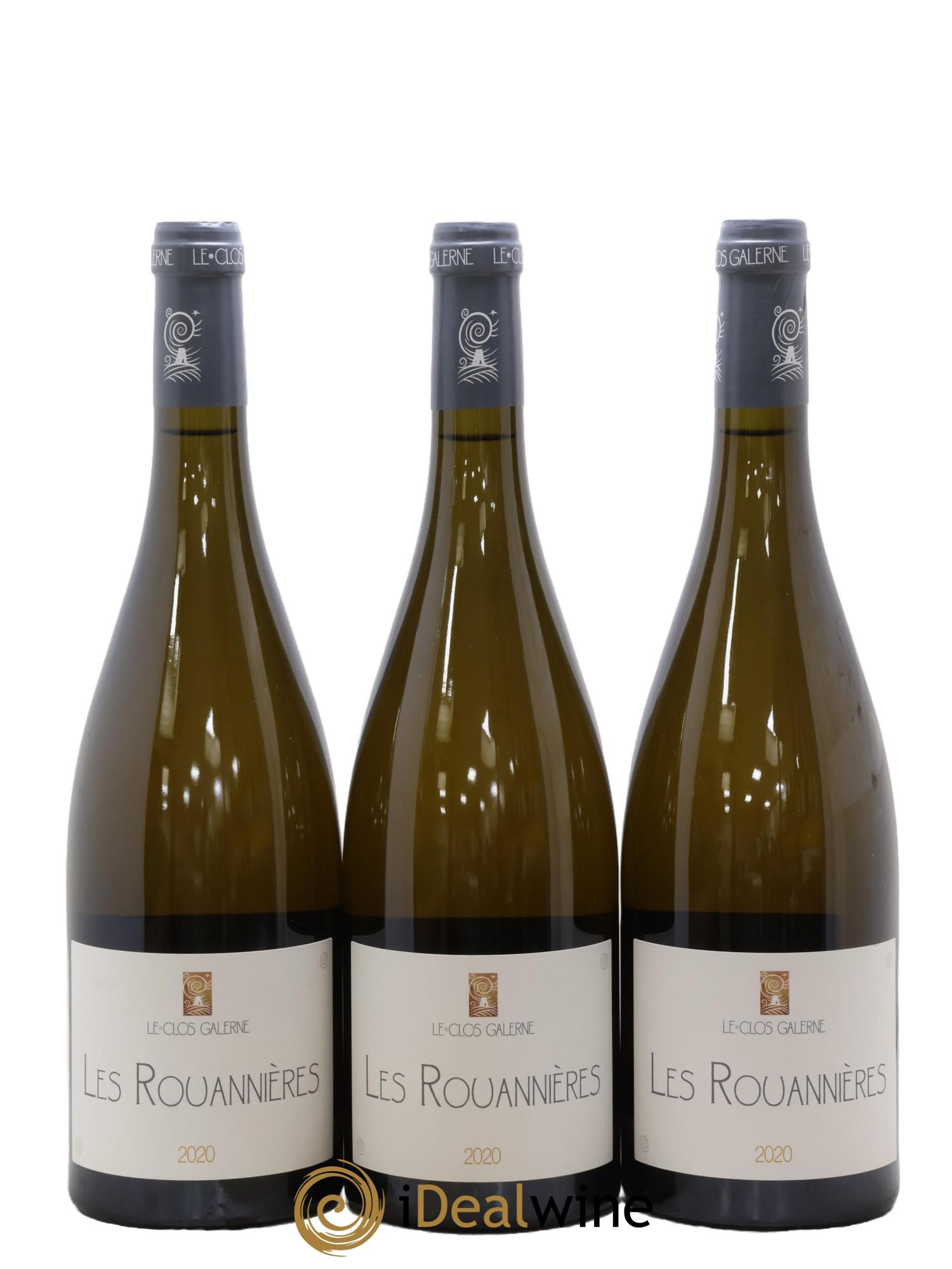 Anjou Rouannières Le Clos Galerne 2020 - Lot de 3 bouteilles - 0