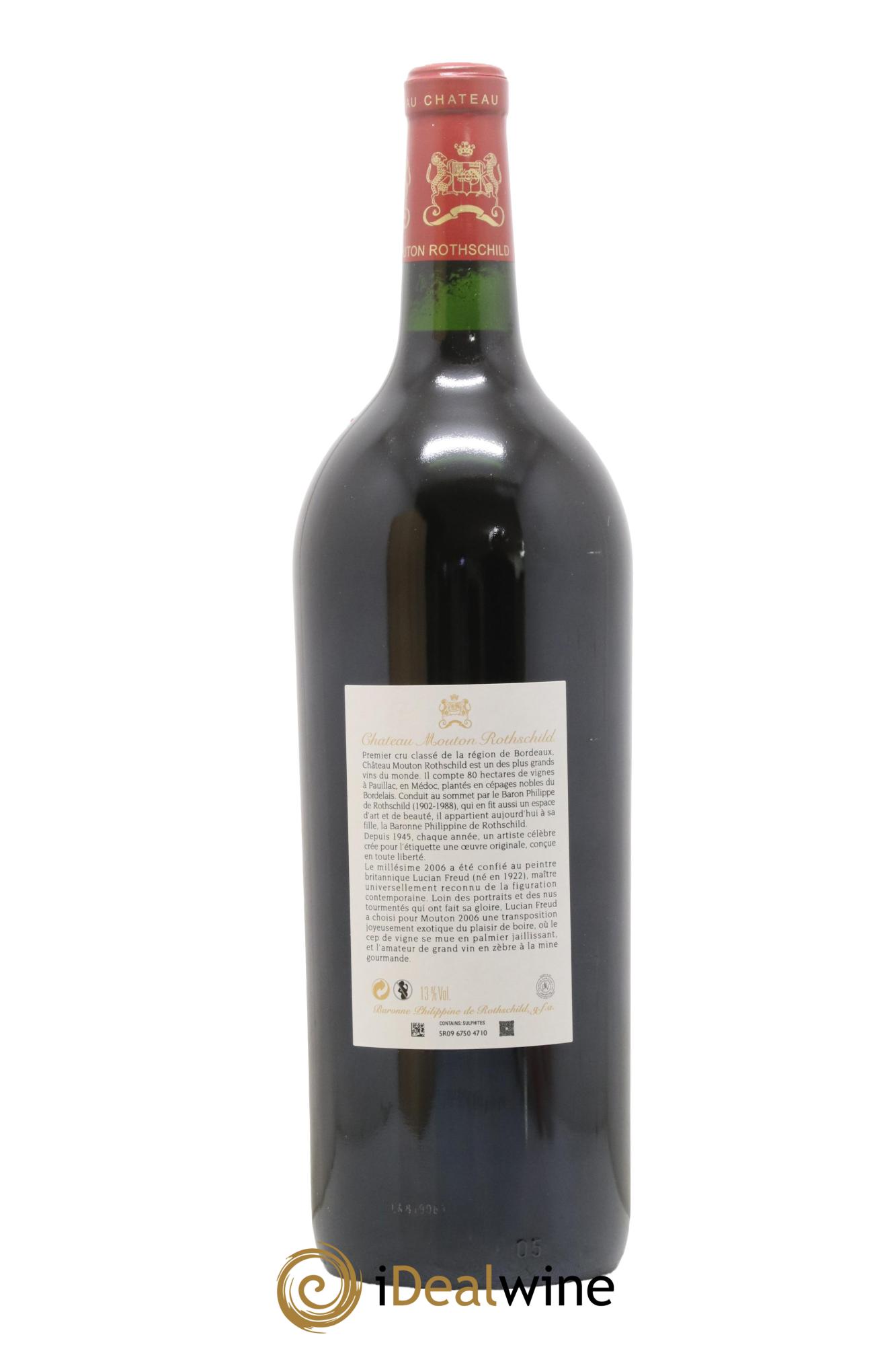 Château Mouton Rothschild 1er Grand Cru Classé 2006 - Lot of 1 magnum - 2