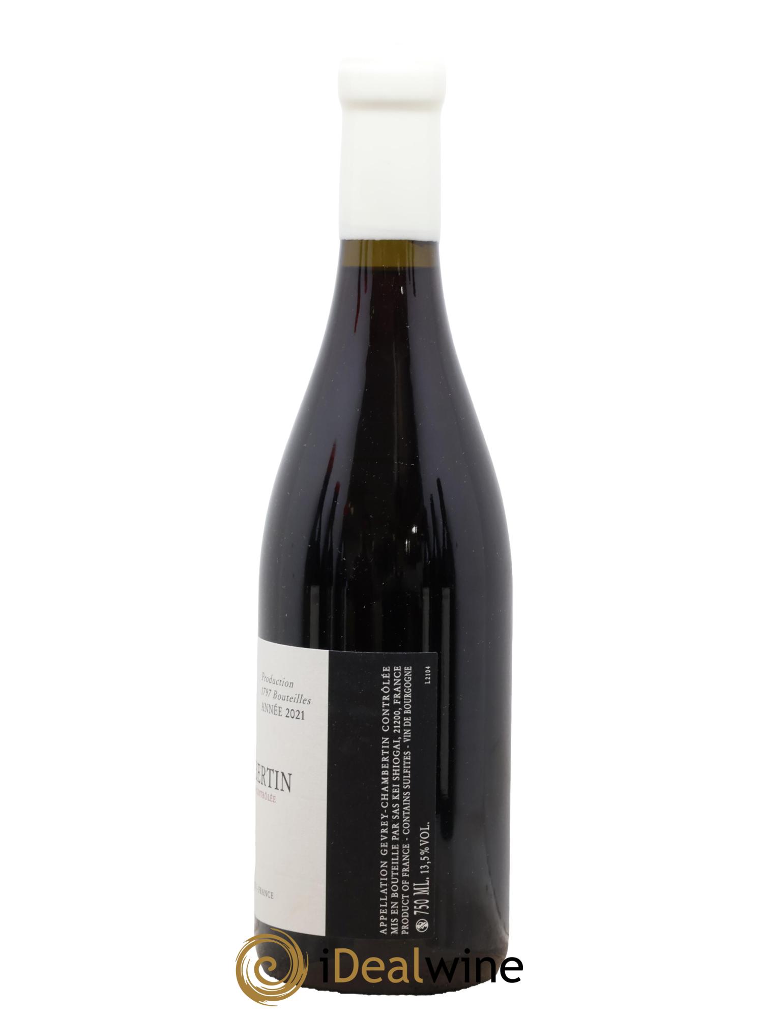 Gevrey-Chambertin Kei Shiogai 2021 - Lotto di 1 bottiglia - 1