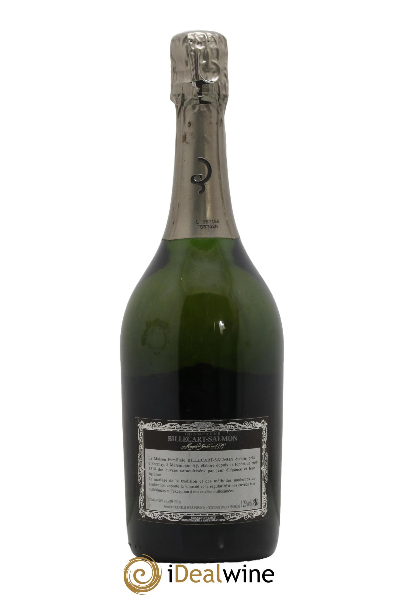 Brut Nicolas François Billecart Billecart-Salmon 2000 - Lot de 1 bouteille - 1
