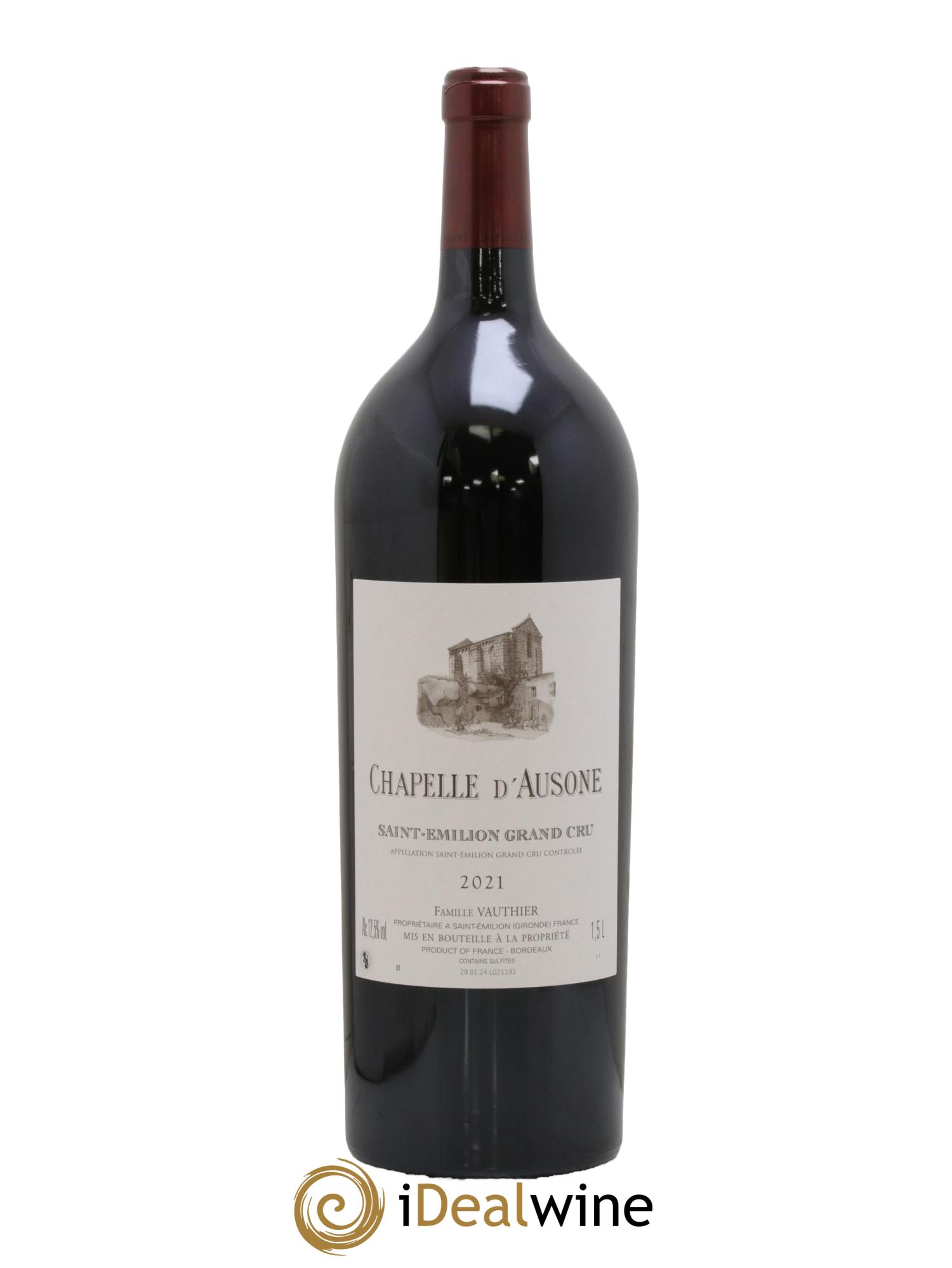 Chapelle d'Ausone Second Vin  2021 - Lot of 1 magnum - 0