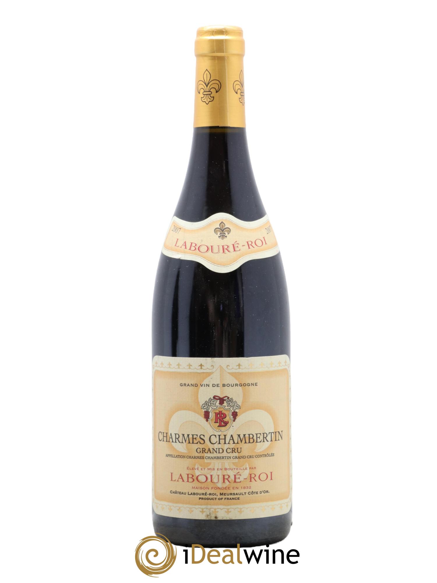 Charmes-Chambertin Grand Cru Domaine Labouré-Roi 2007 - Lot de 1 bouteille - 0