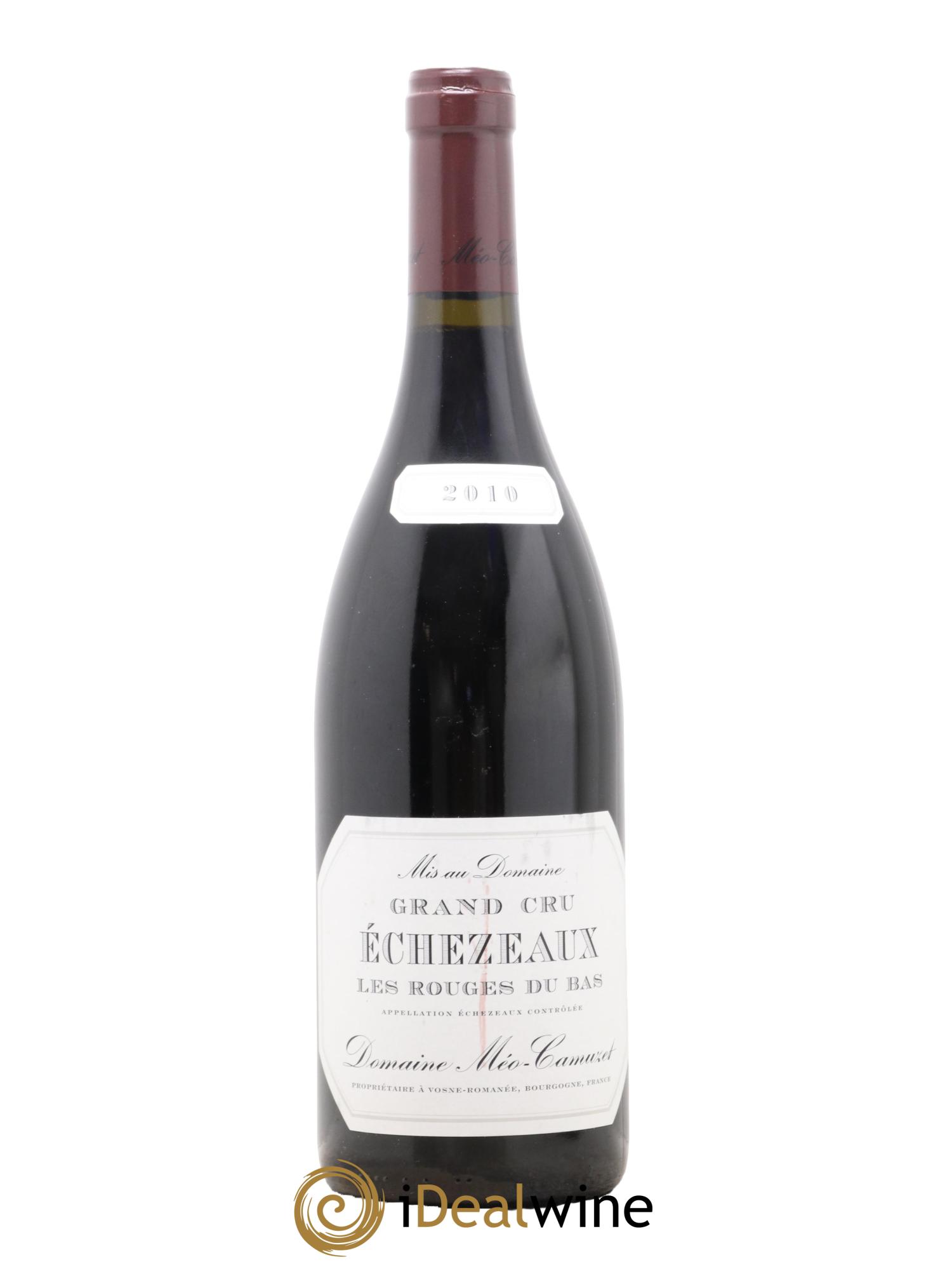 Echezeaux Grand Cru Les Rouges du Bas Méo-Camuzet (Domaine) 2010 - Lot of 1 bottle - 0
