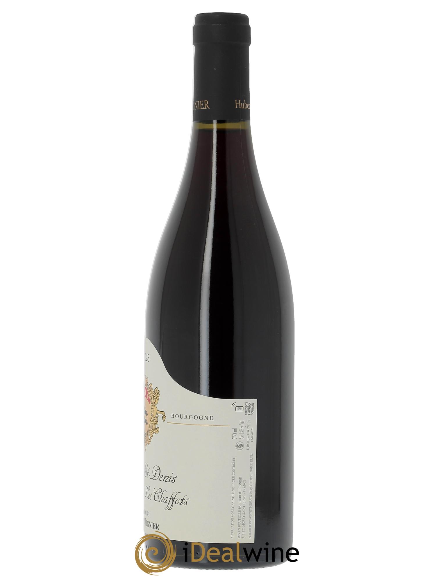 Morey-Saint-Denis 1er Cru Les Chaffots Hubert Lignier (Domaine)  2023 - Lot de 1 bouteille - 1