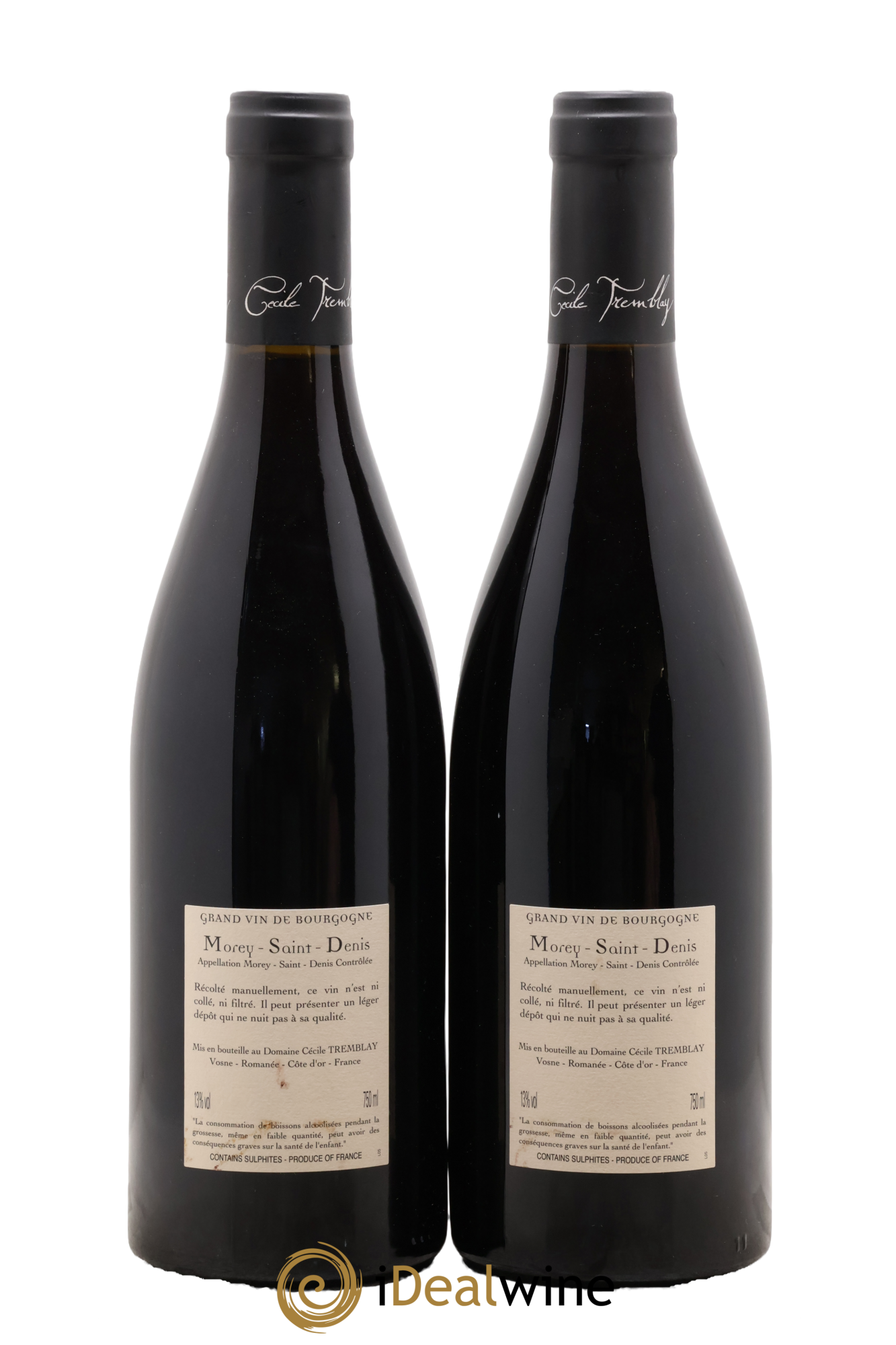 Morey-Saint-Denis Très Girard Cécile Tremblay 2017 - Lot de 2 bouteilles - 1