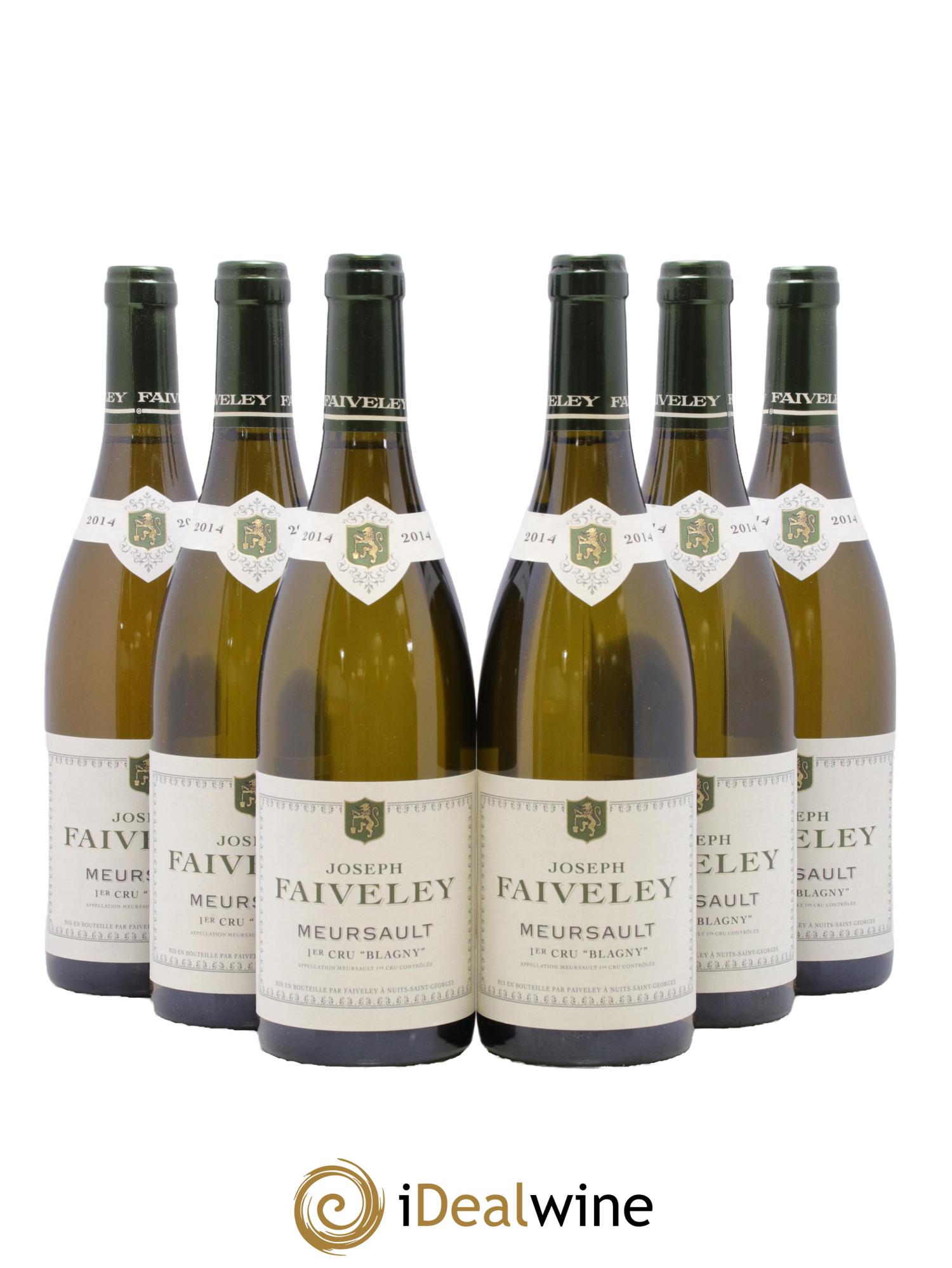 Meursault 1er Cru Blagny Faiveley 2014 - Lot de 6 bouteilles - 0