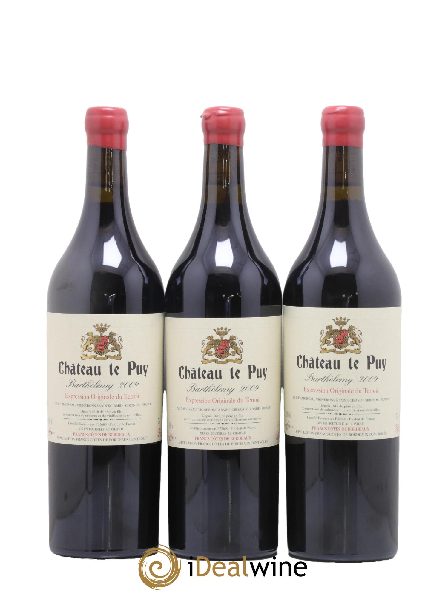 Le Puy - Cuvée Barthélemy 2009 - Lotto di 6 bottiglie - 2