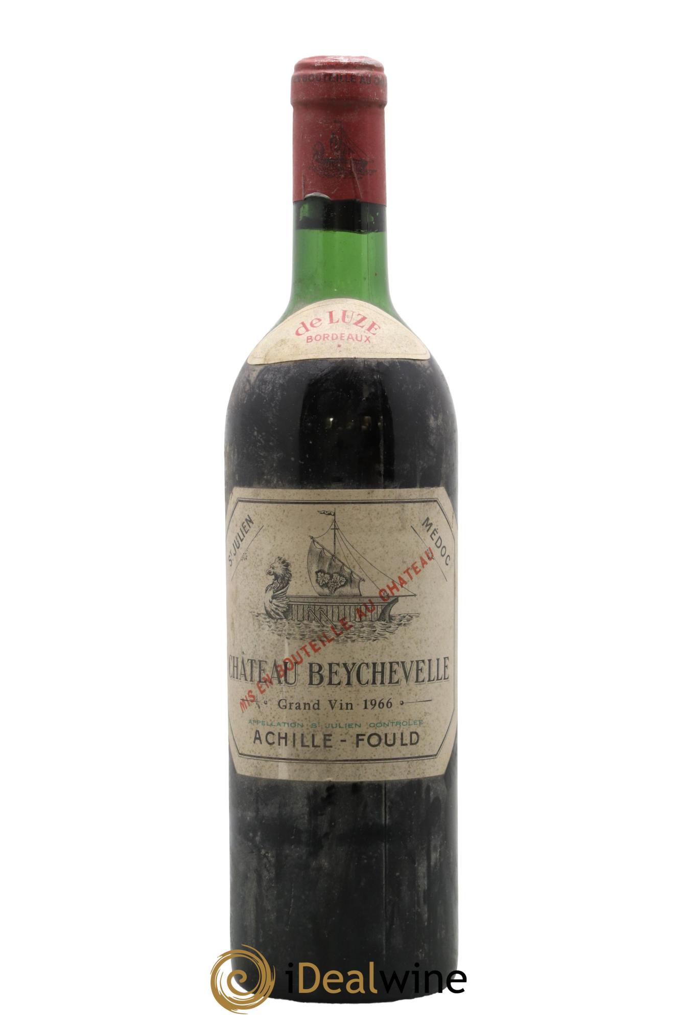 Château Beychevelle 4ème Grand Cru Classé 1966 - Lot of 1 bottle - 0