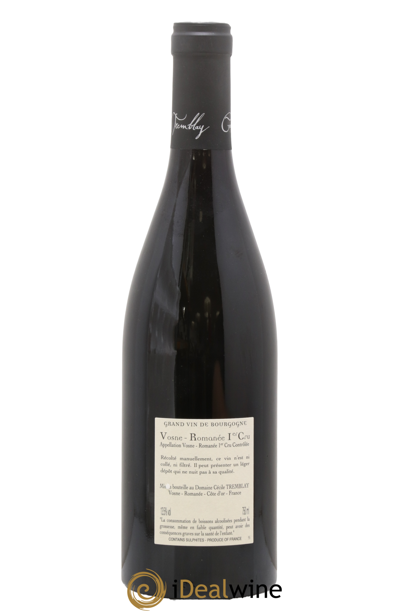Vosne-Romanée 1er Cru Cécile Tremblay 2022 - Lot de 1 bouteille - 1