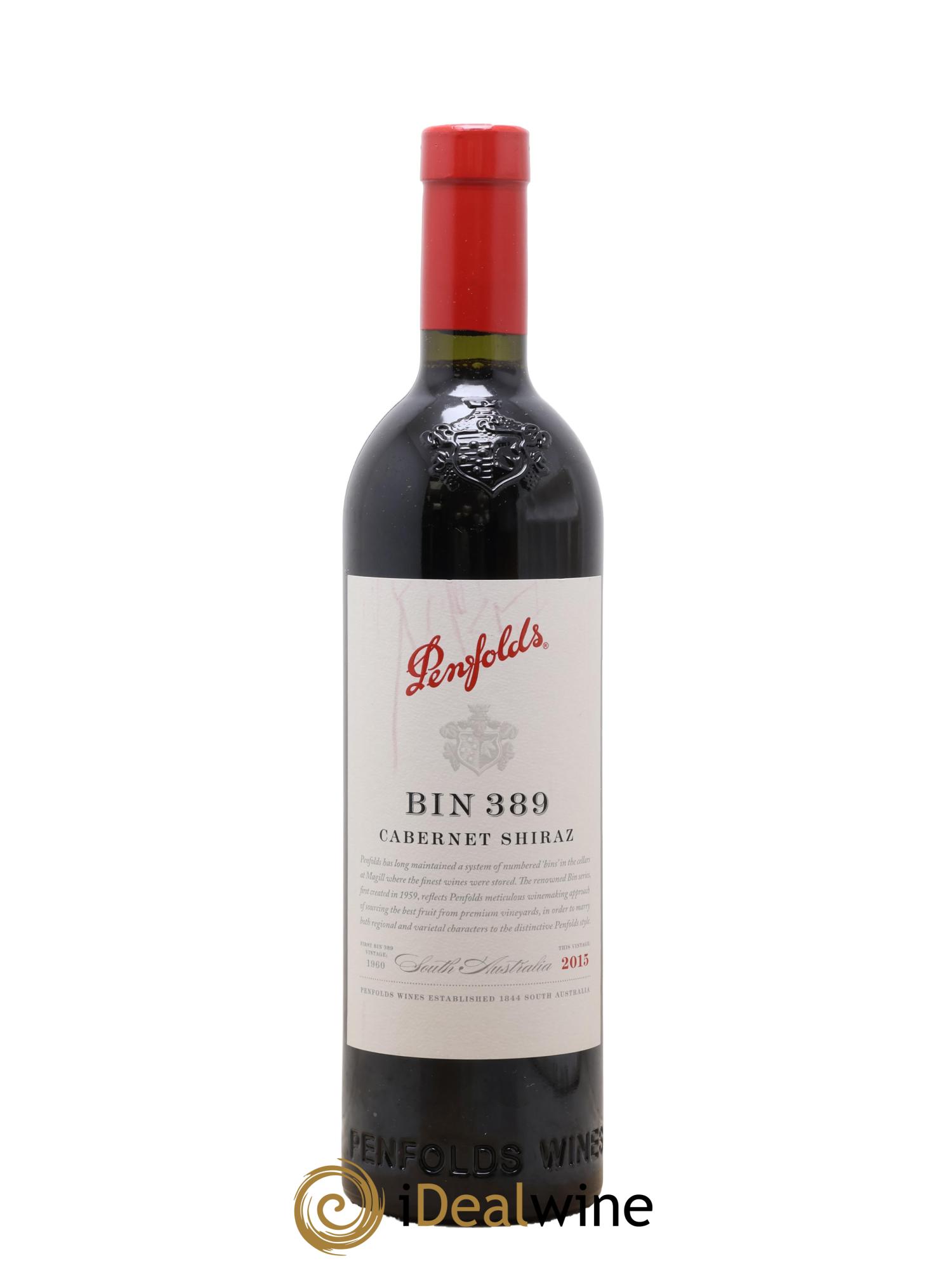 South Australia Penfolds Wines Bin 389 Cabernet Shiraz 2015 - Lotto di 1 bottiglia - 0