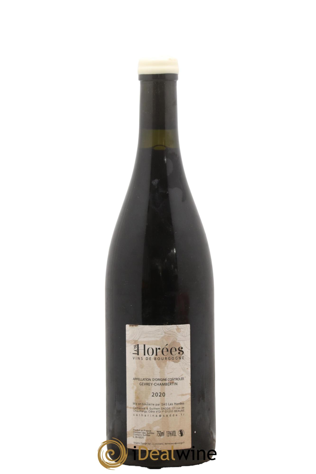 Gevrey-Chambertin En Reniard Les Horées 2020 - Lotto di 1 bottiglia - 1