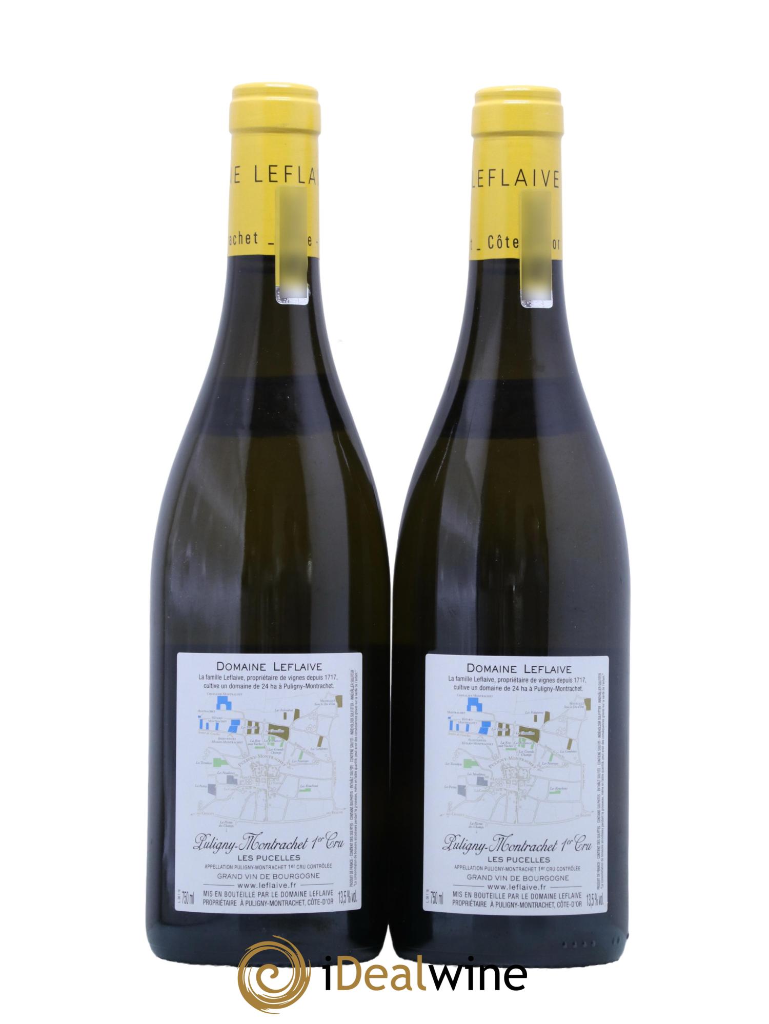 Puligny-Montrachet 1er Cru Les Pucelles Leflaive (Domaine) 2018 - Lot de 2 bouteilles - 1
