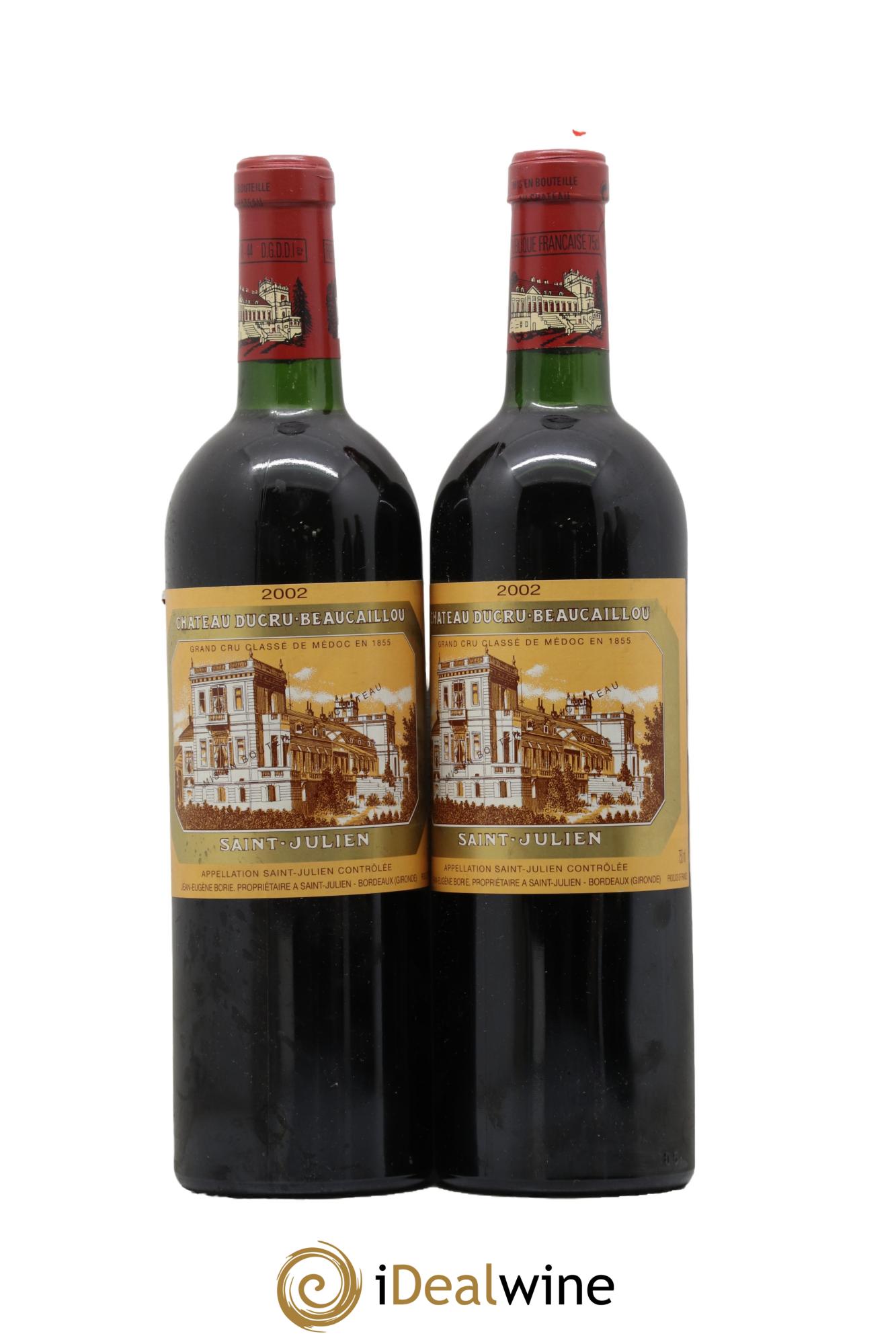 Château Ducru Beaucaillou 2ème Grand Cru Classé 2002 - Lot of 2 bottles - 0