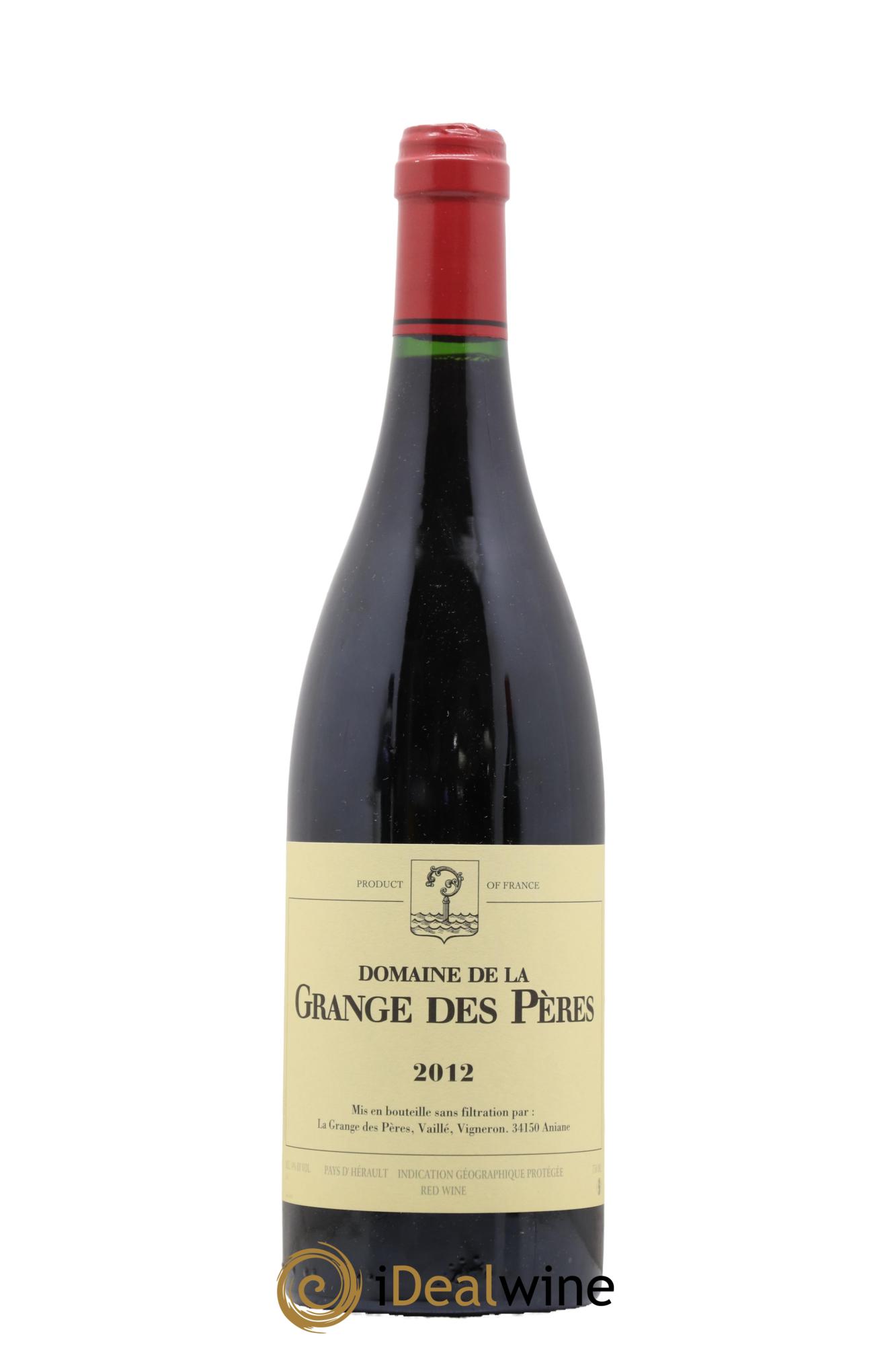 Pays d'Hérault Grange des Pères Laurent Vaillé 2012 - Lot de 1 bouteille - 0