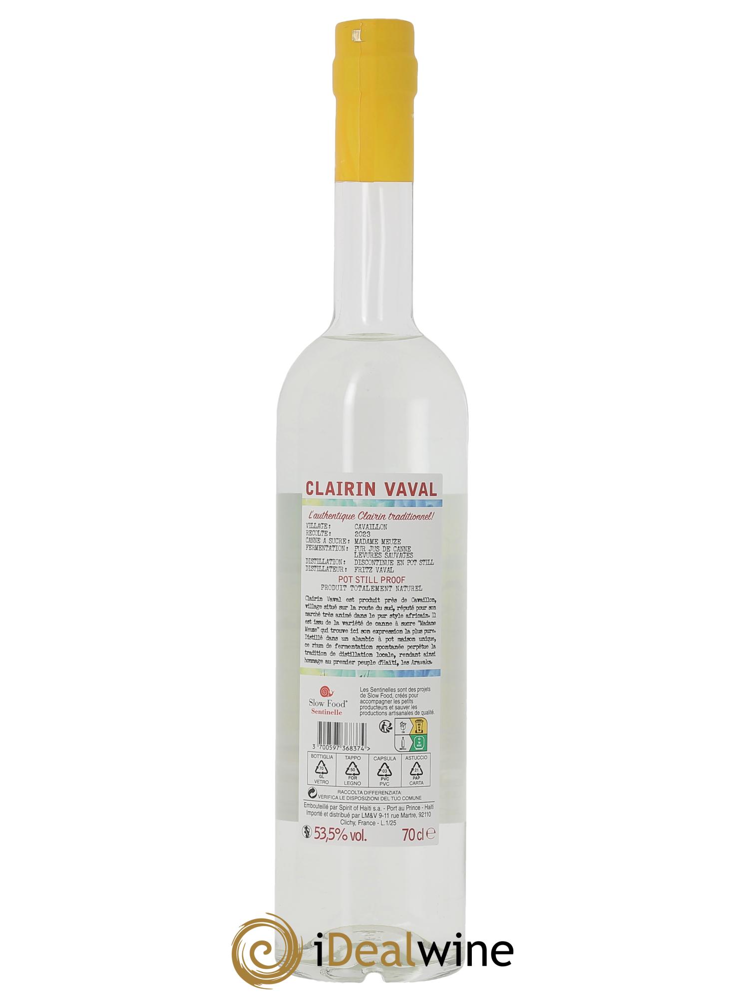 Clairin 2023 Vaval  - Lotto di 1 bottiglia - 2
