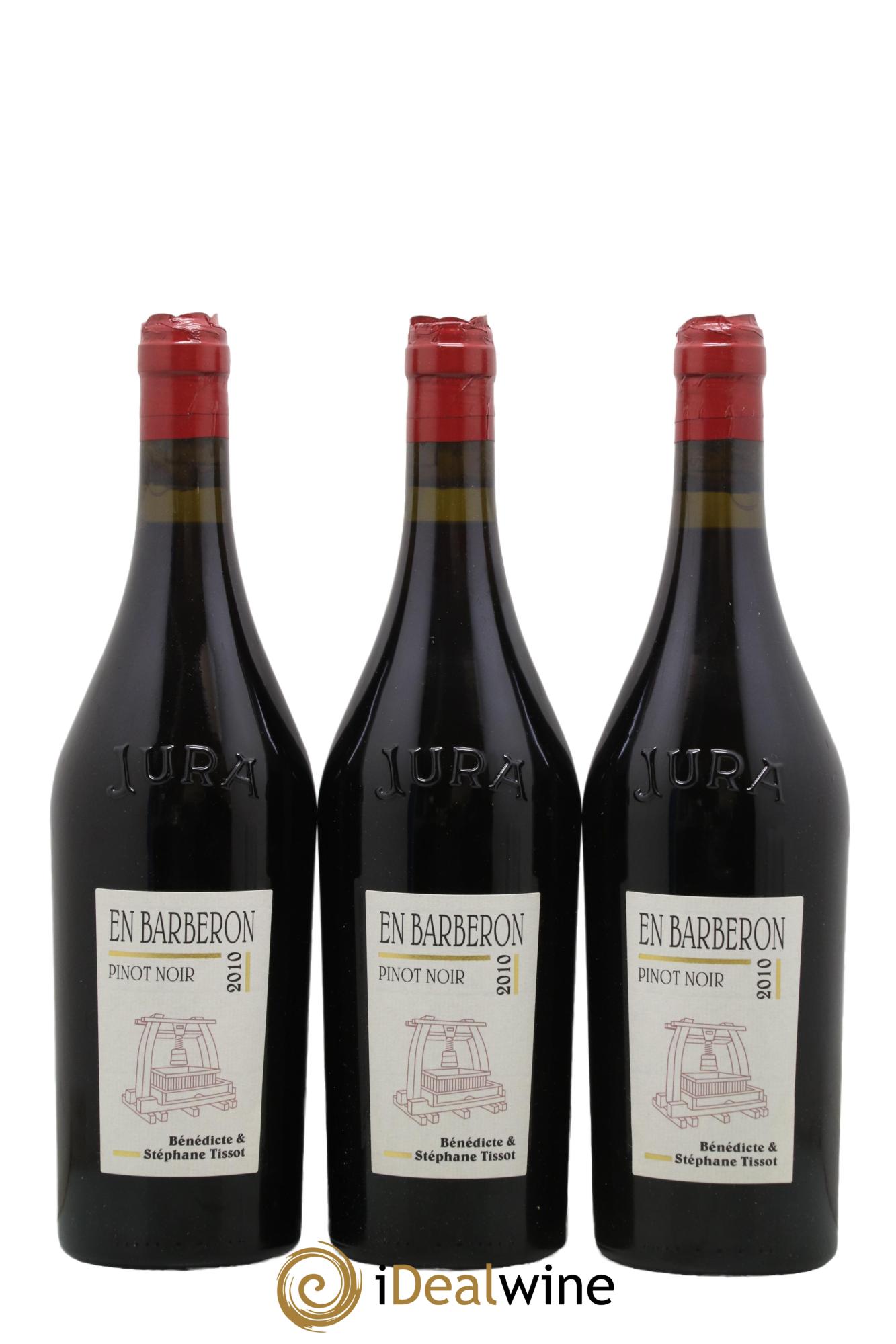 Côtes du Jura En Barberon Bénédicte et Stéphane Tissot 2010 - Posten von 3 Flaschen - 0