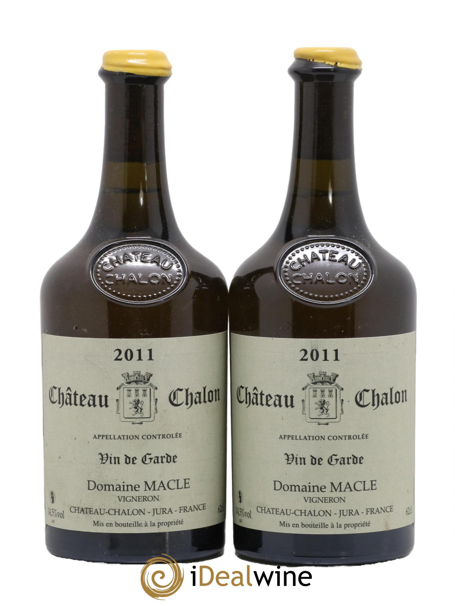 Château-Chalon Jean Macle 2011 - Lotto di 2 bottiglie - 0