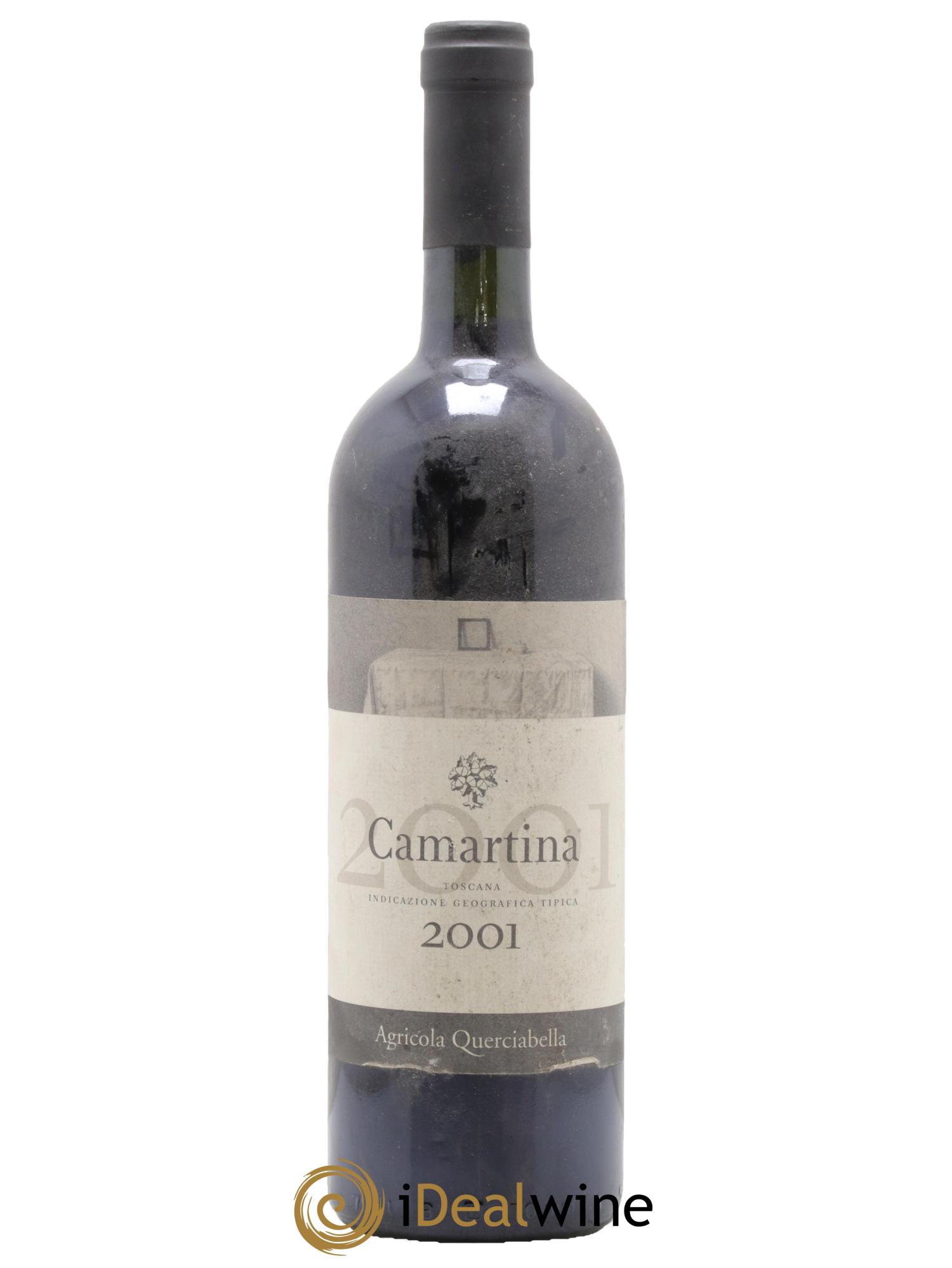 Toscana IGT Querciabella Camartina Sebastiano Castiglioni 2001 - Lot de 1 bouteille - 0