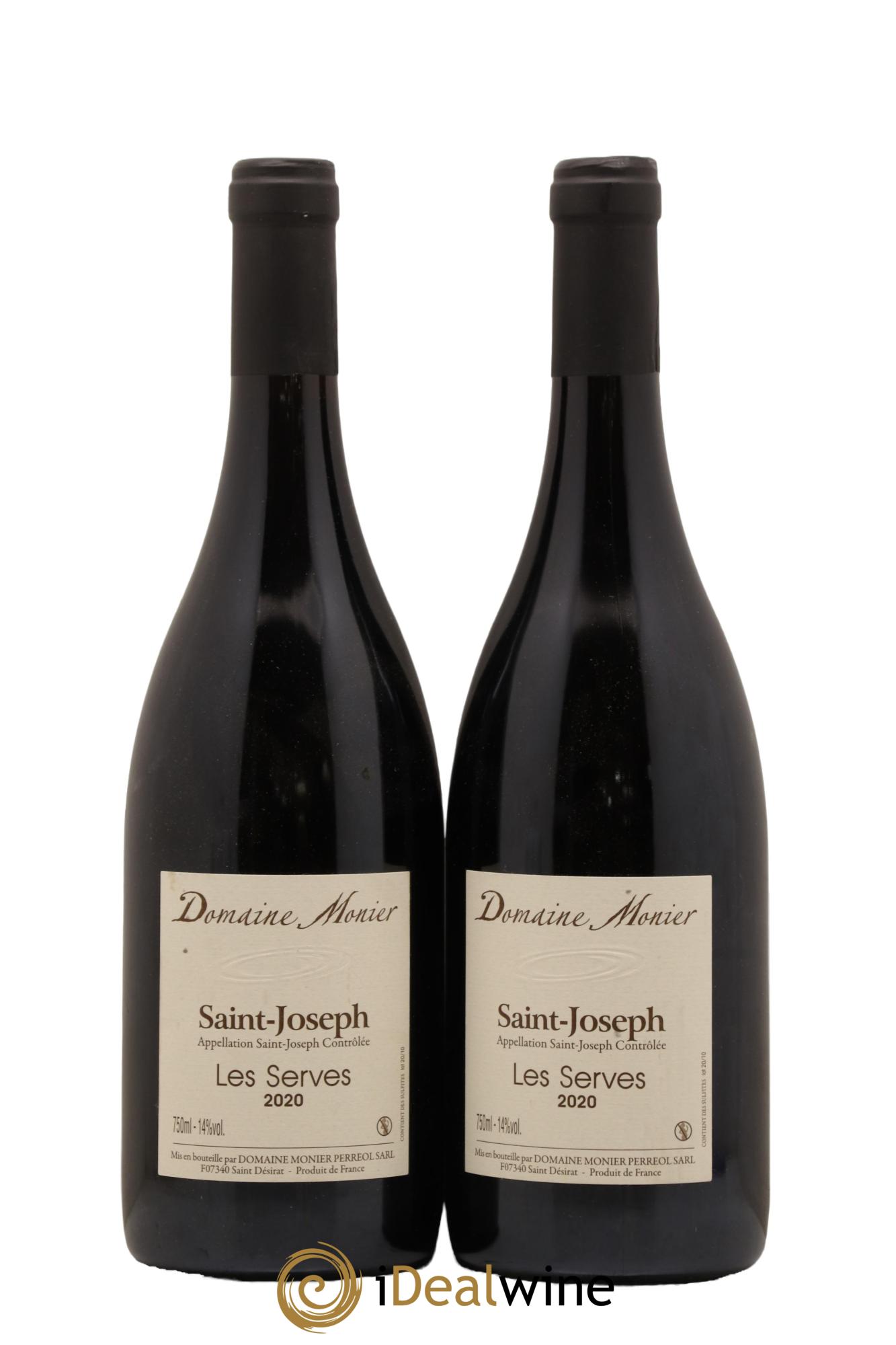 Saint-Joseph Les Serves Monier Perréol 2020 - Lot de 2 bouteilles - 0