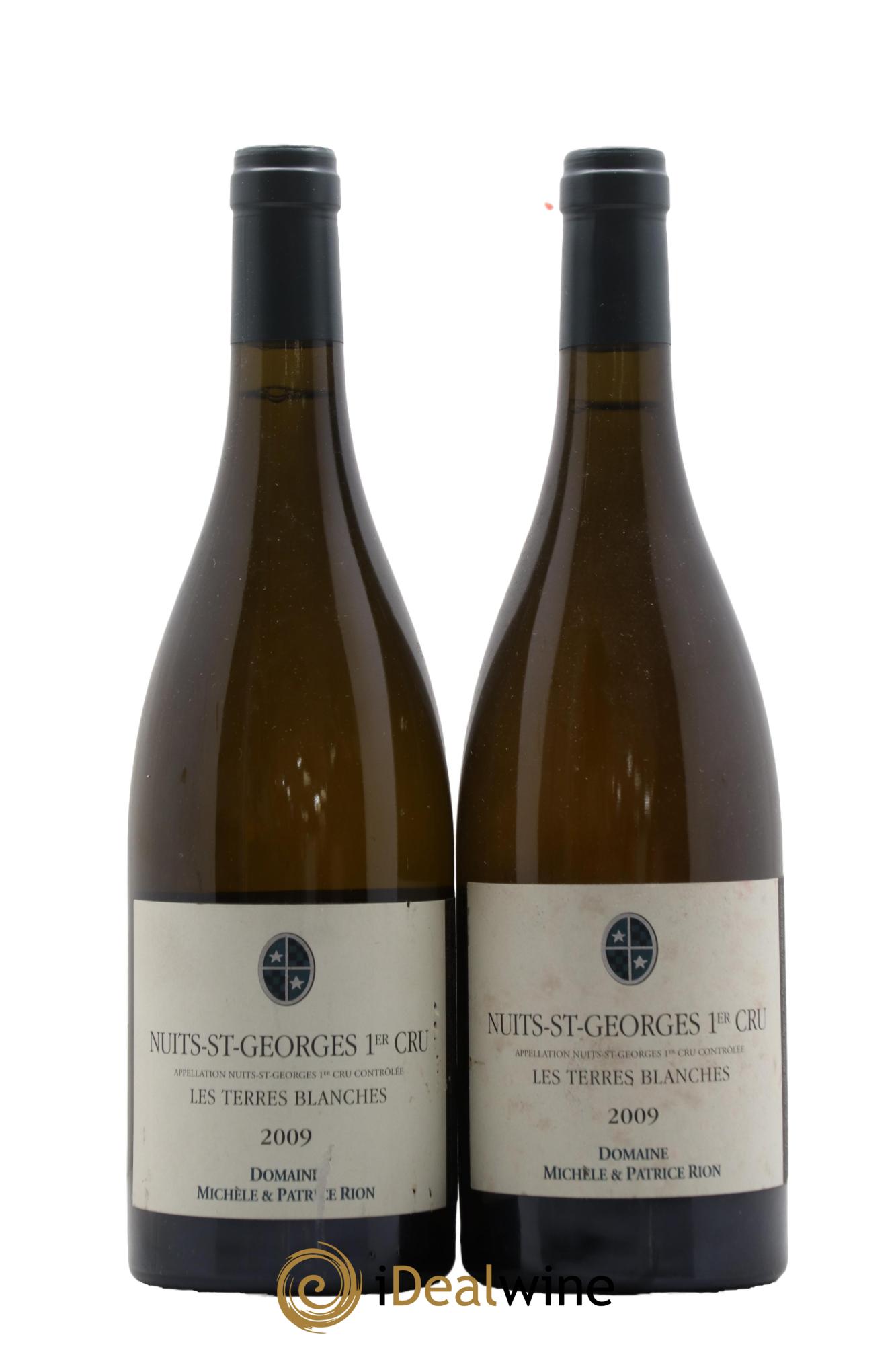Nuits-Saint-Georges 1er Cru Les Terres Blanches Patrice Rion (Domaine) 2009 - Lot de 2 bouteilles - 0