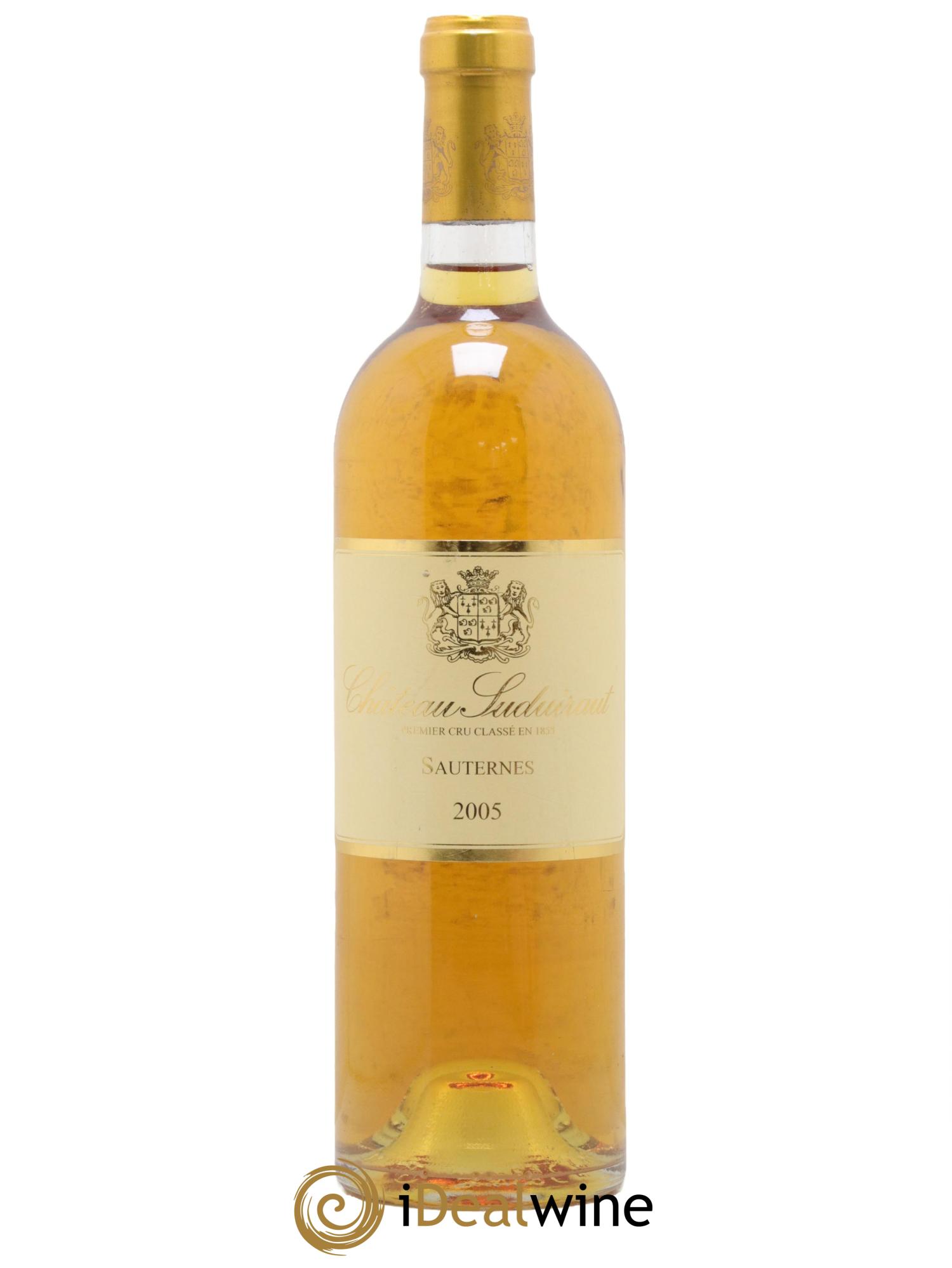 Château Suduiraut 1er Grand Cru Classé 2005 - Lot de 1 bouteille - 0