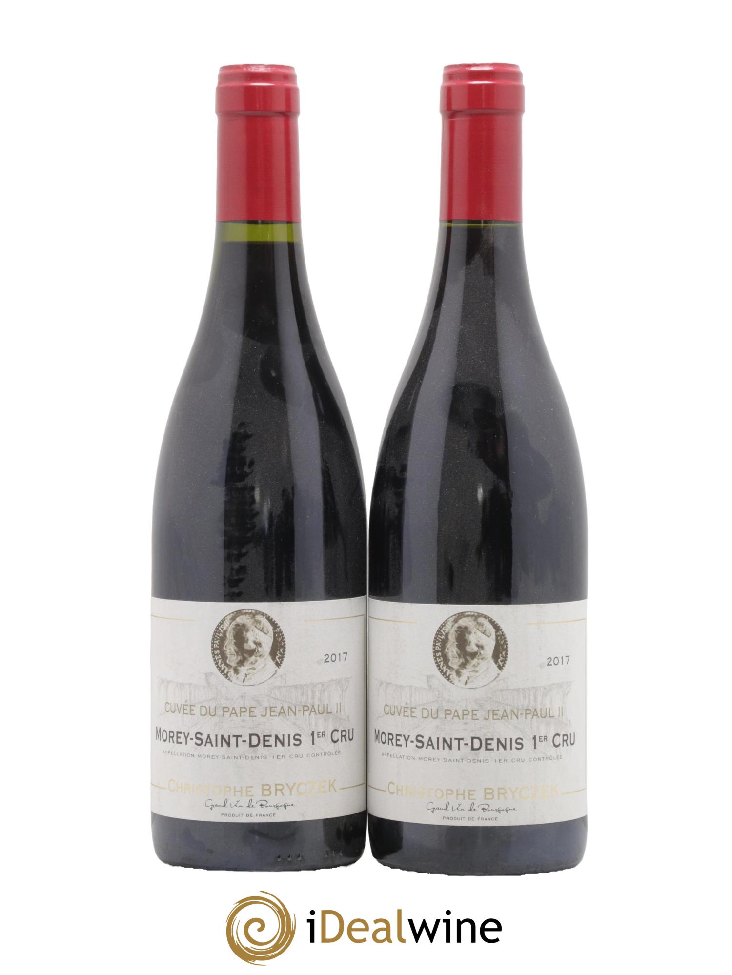 Morey-Saint-Denis 1er Cru Cuvée Jean Paul Ii Christophe Bryczek 2017 - Lot de 2 bouteilles - 0