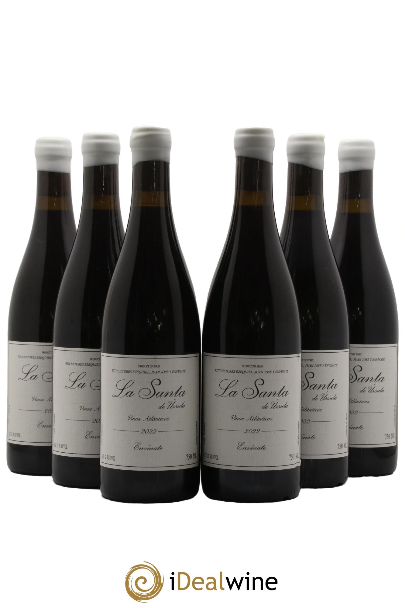 Espagne Tenerife La Santa du Ursula Envinate 2022 - Lot de 6 bouteilles - 0