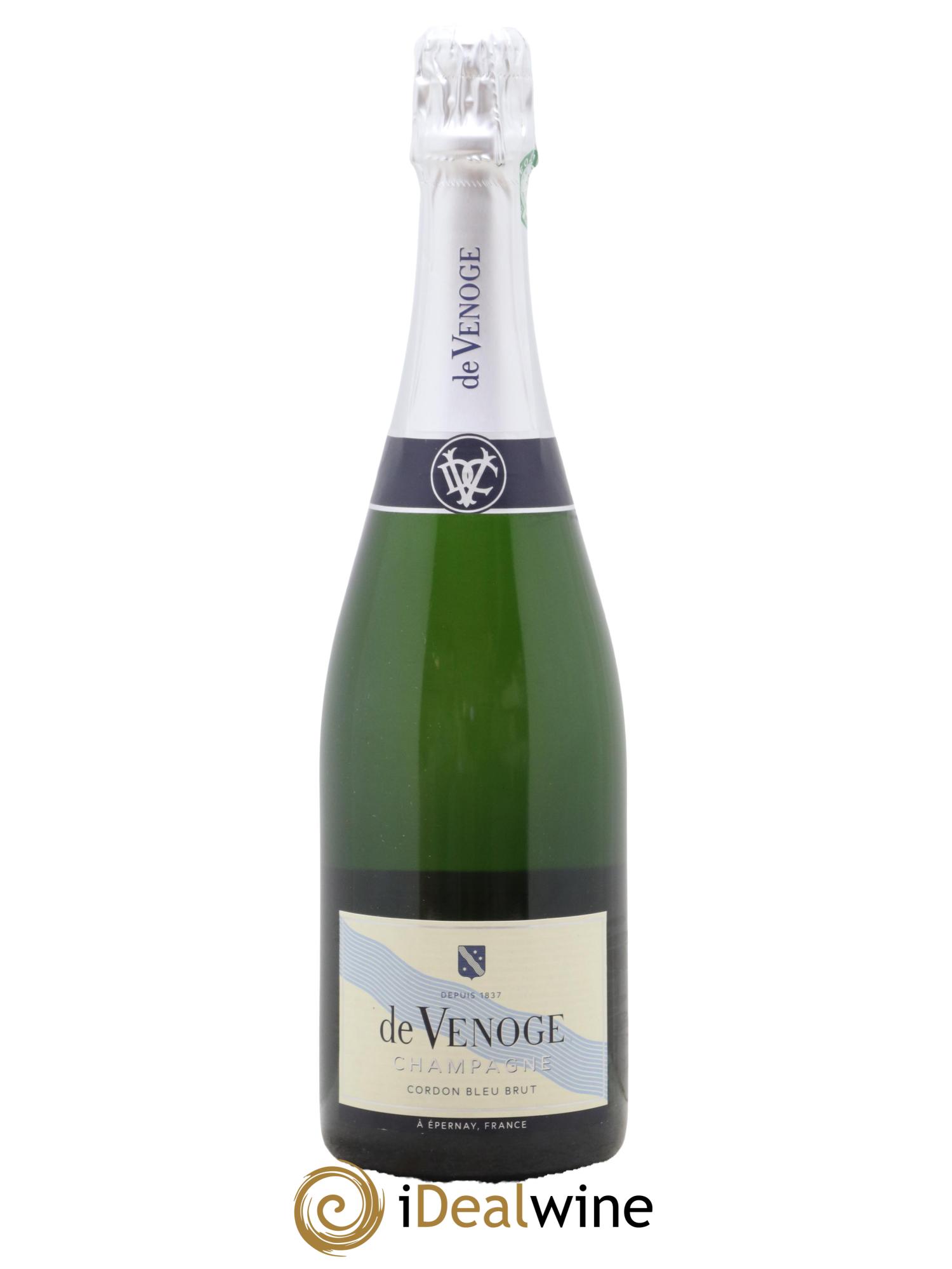 Champagne Cordon Bleu De Venoge - Lot de 1 bouteille - 0