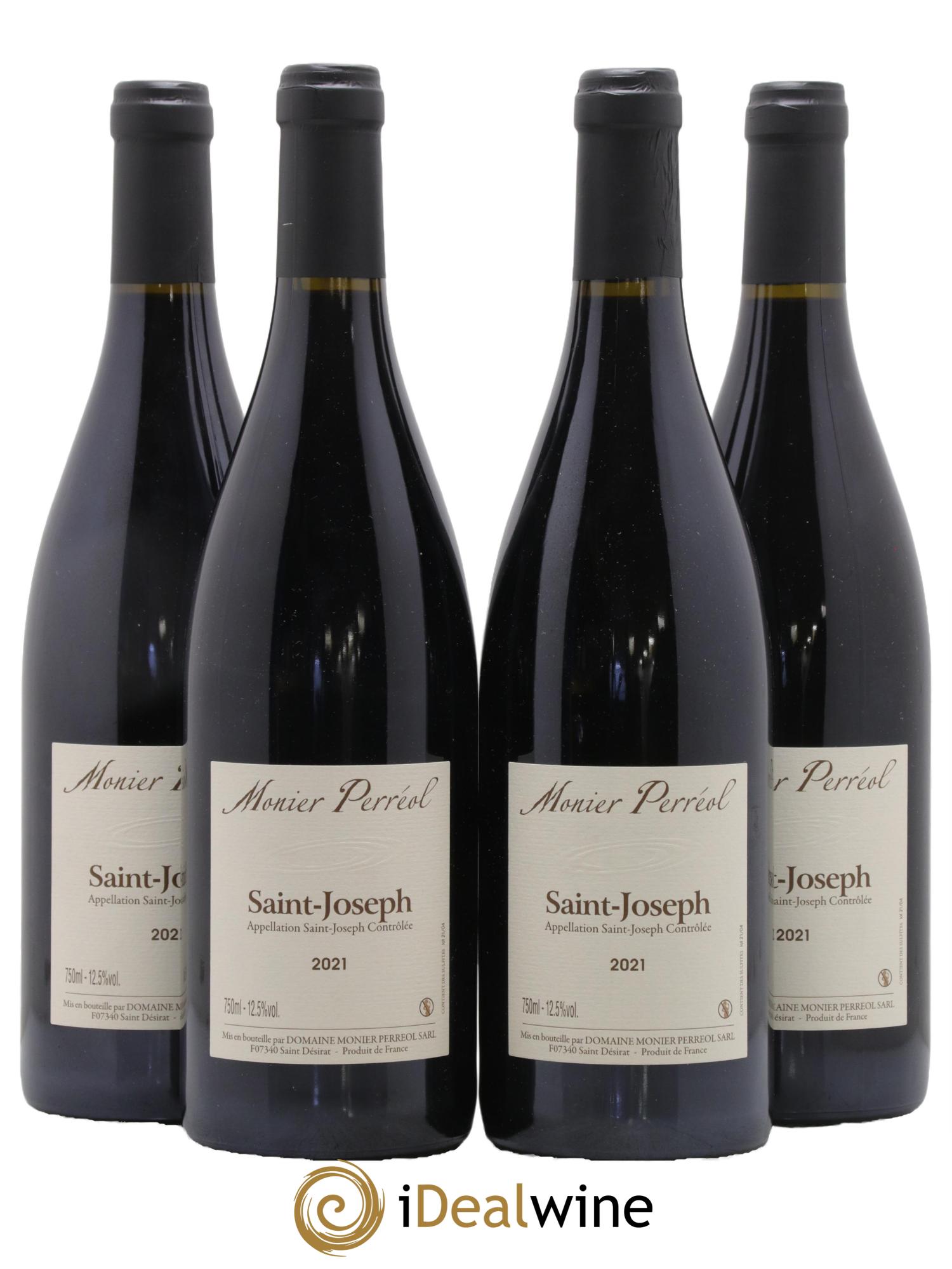 Saint-Joseph Monier Perréol 2021 - Lot de 4 bouteilles - 0