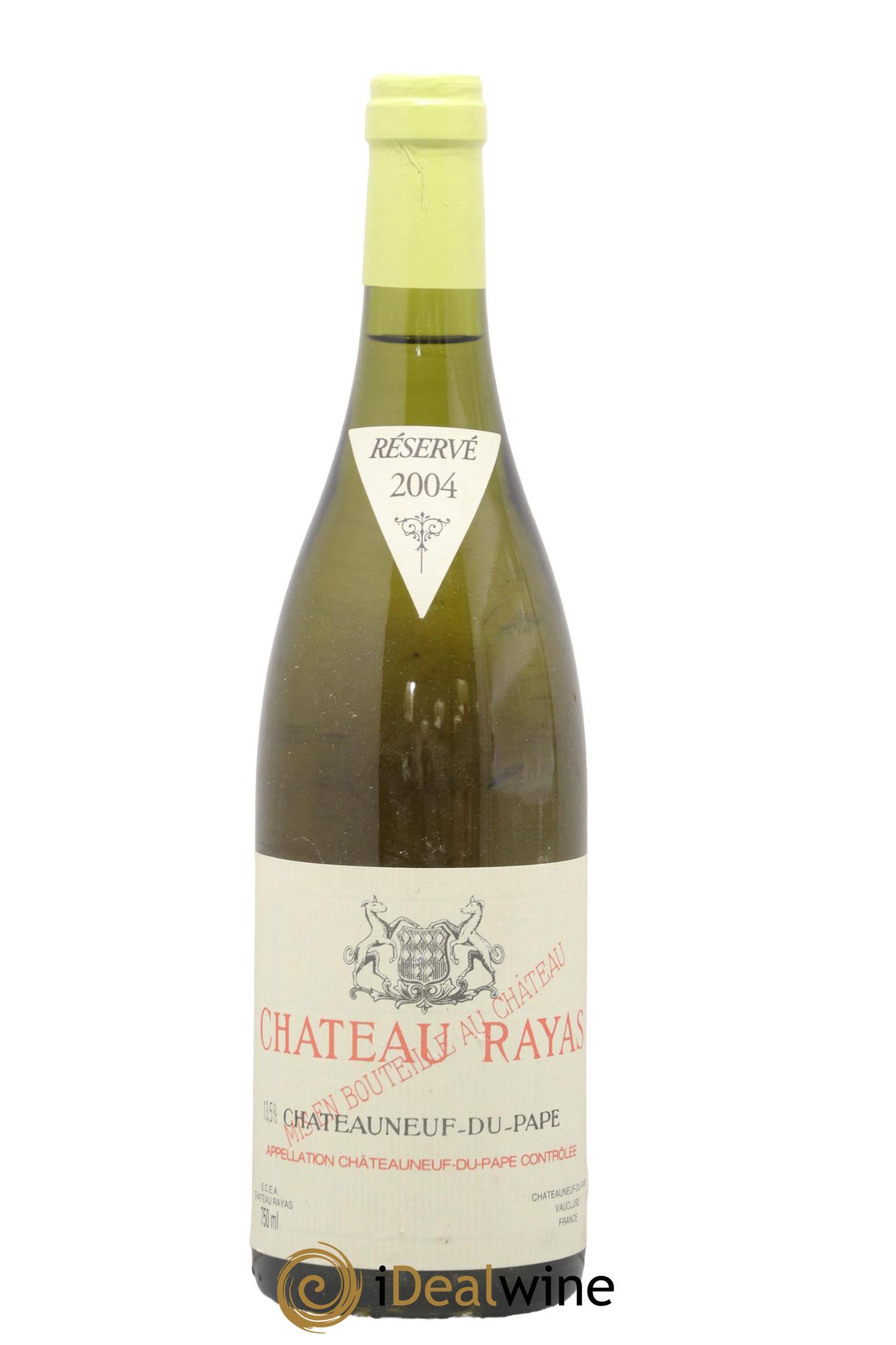 Châteauneuf-du-Pape Château Rayas Emmanuel Reynaud 2004 - Lot de 1 bouteille - 0