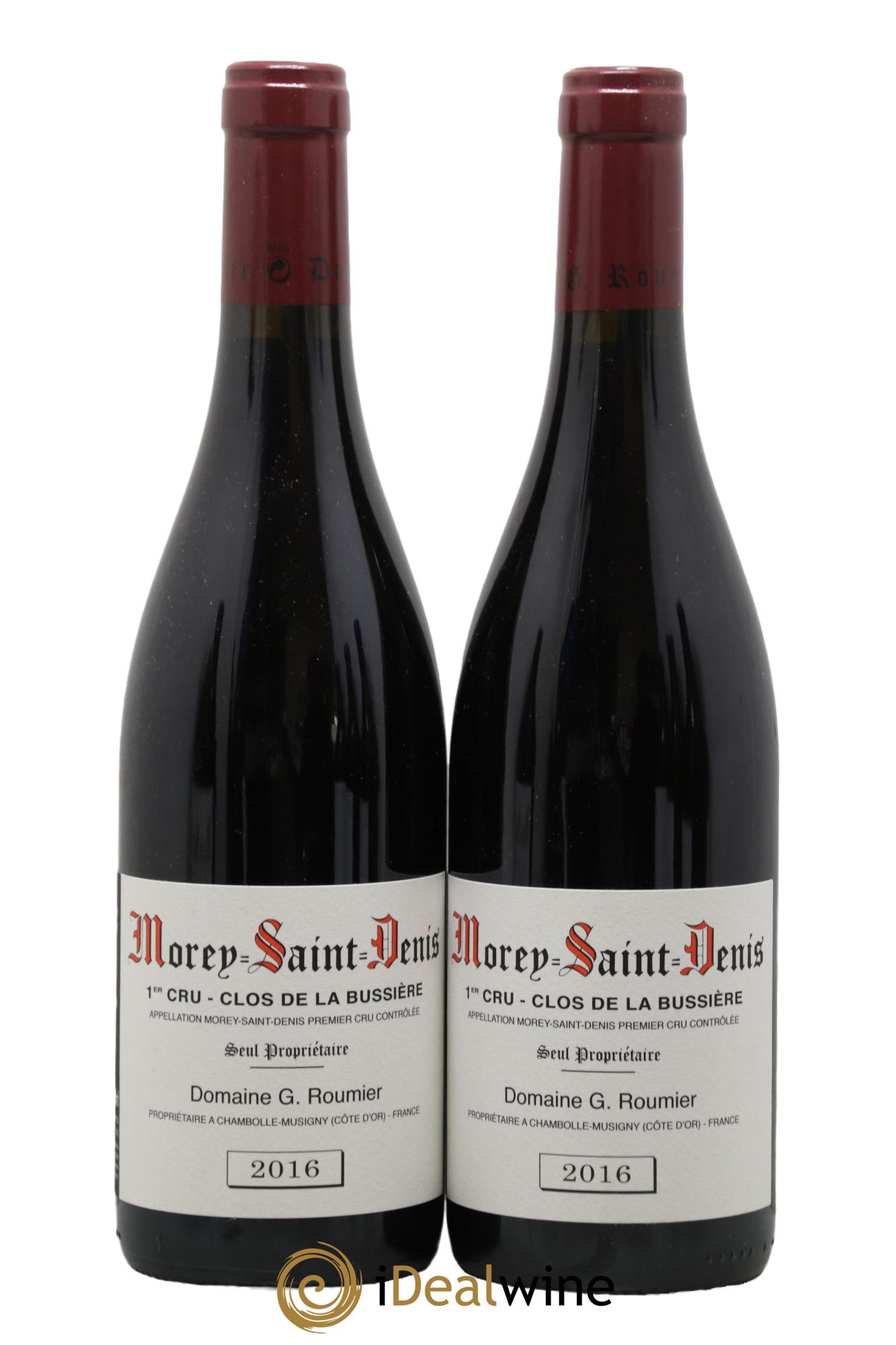 Morey-Saint-Denis 1er Cru Clos de la Bussière Georges Roumier (Domaine) 2016 - Lot de 2 bouteilles - 0