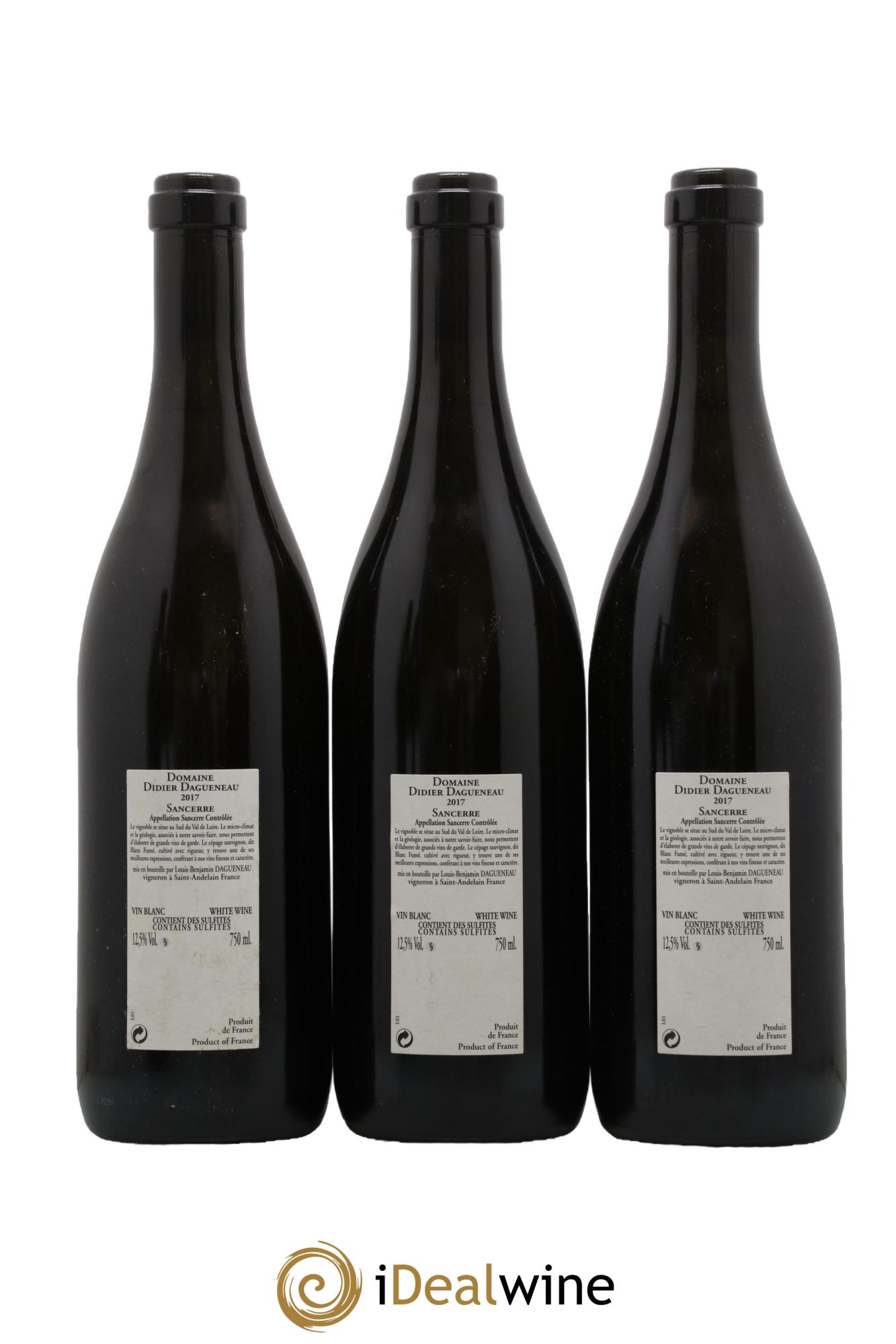 Sancerre En Chailloux Dagueneau 2017 - Posten von 3 Flaschen - 1