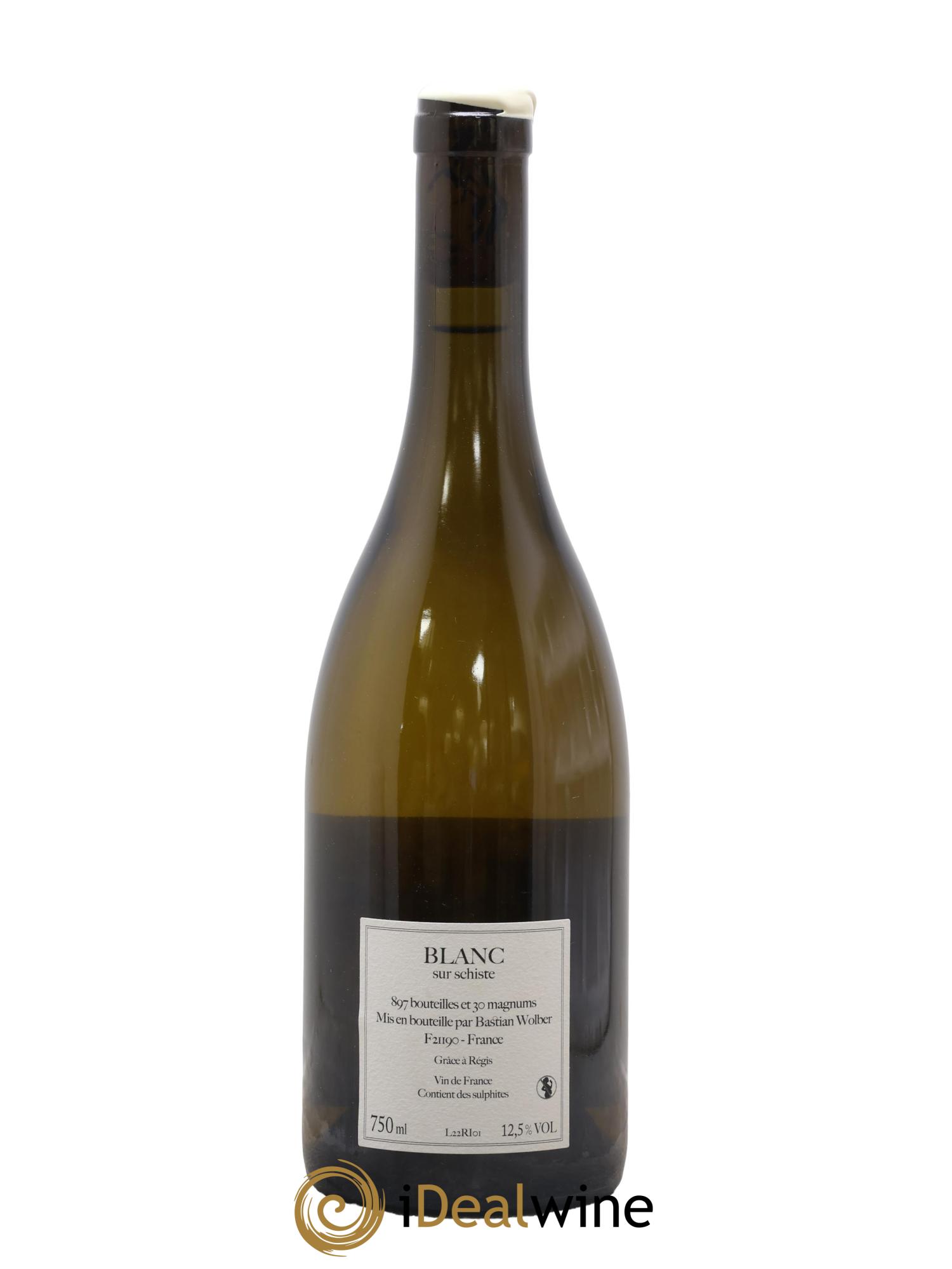 Vin de France Laisse Tomber Riesling Bastian Wolber 2022 - Posten von 1 Flasche - 1