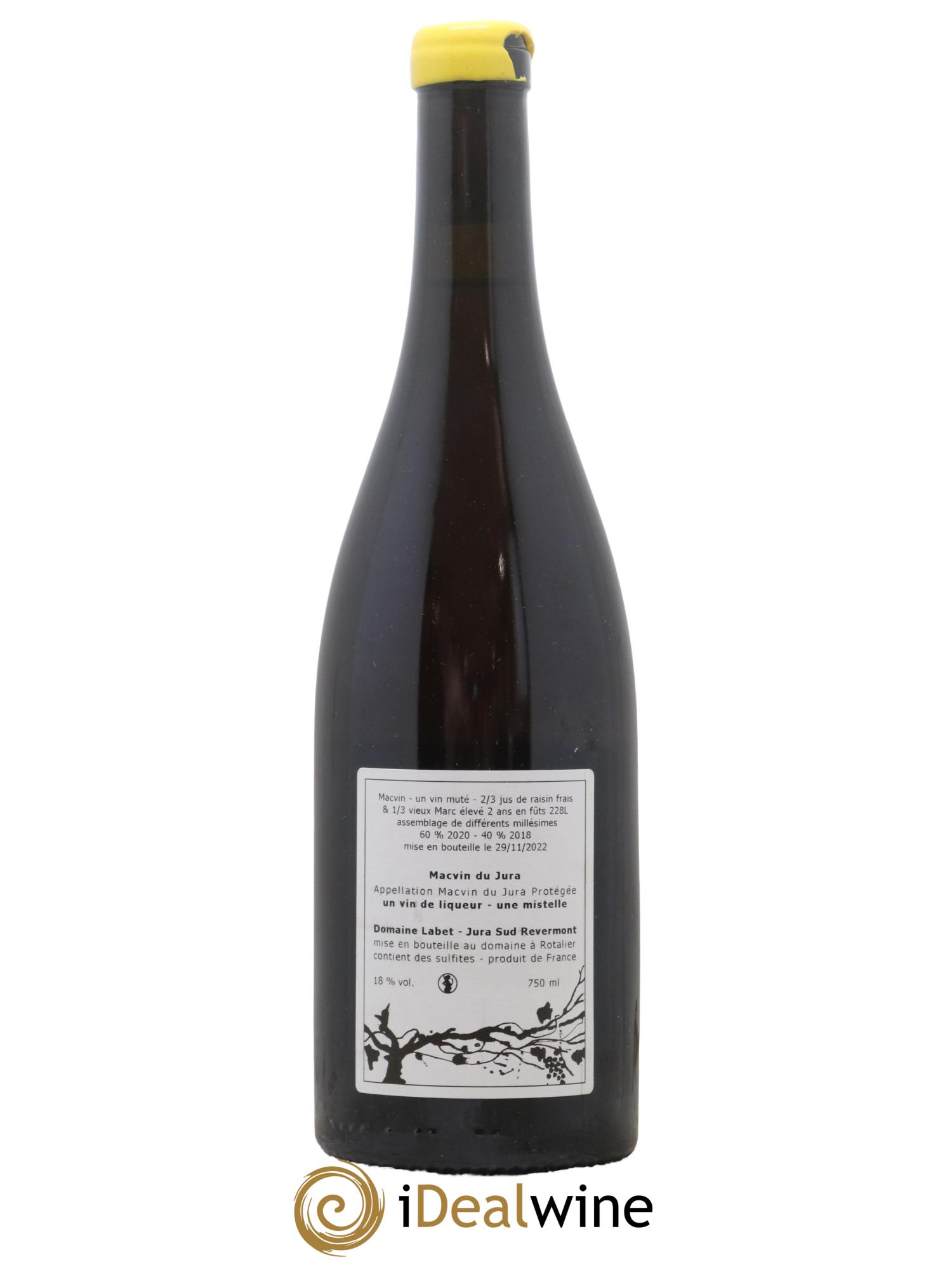 Macvin du Jura Romain - Julien - Charline Labet - Lot de 1 bouteille - 1