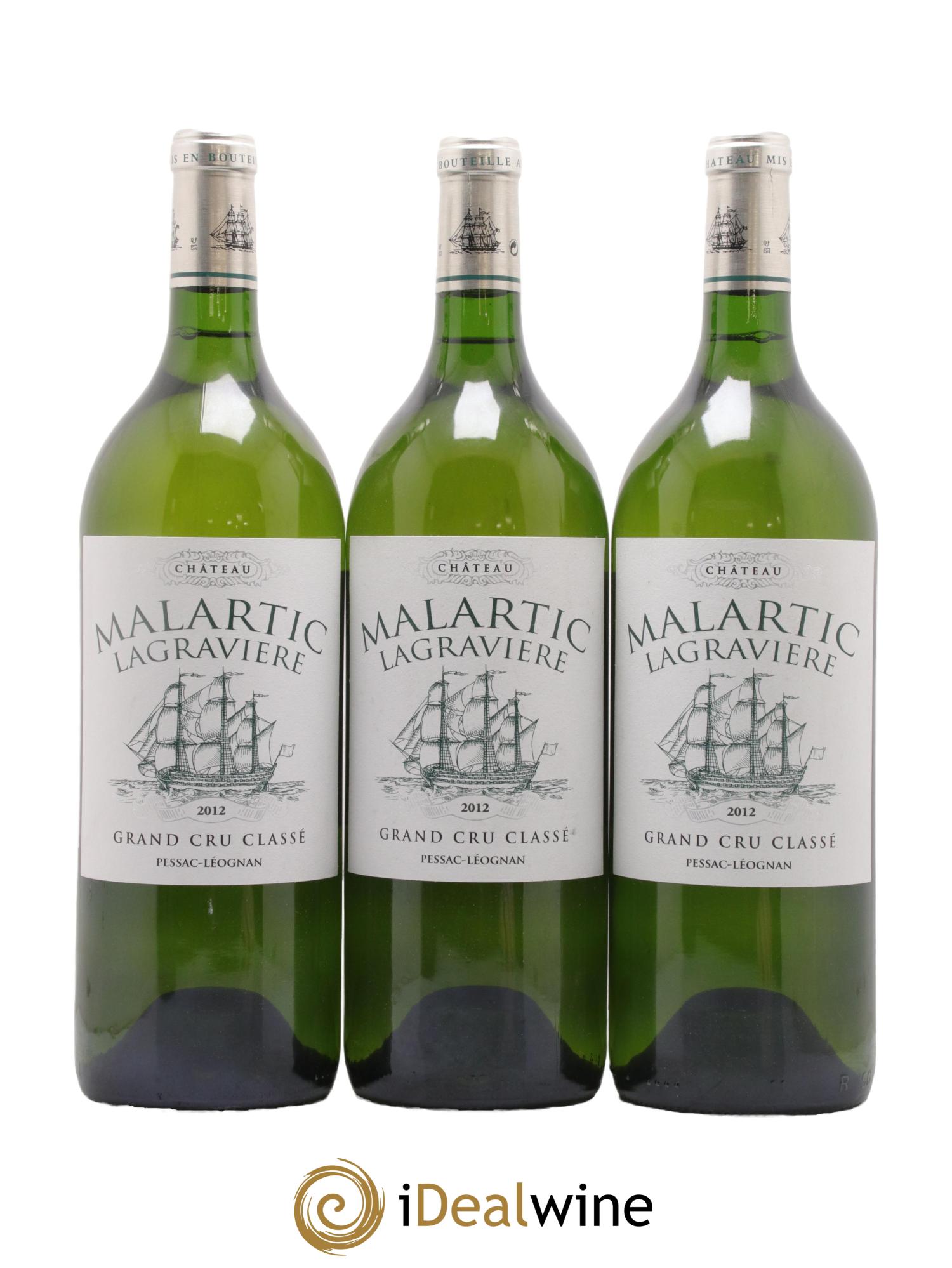 Château Malartic-Lagravière Cru Classé de Graves 2012 - Lot de 6 magnums - 2
