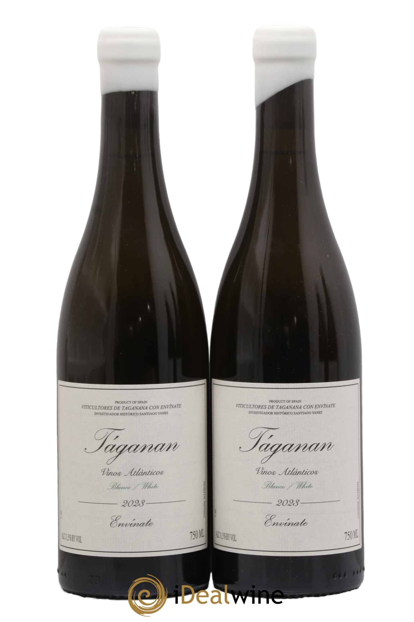 Vinos Atlántico Táganan Blanco Envinate 2023 - Posten von 2 Flaschen - 0