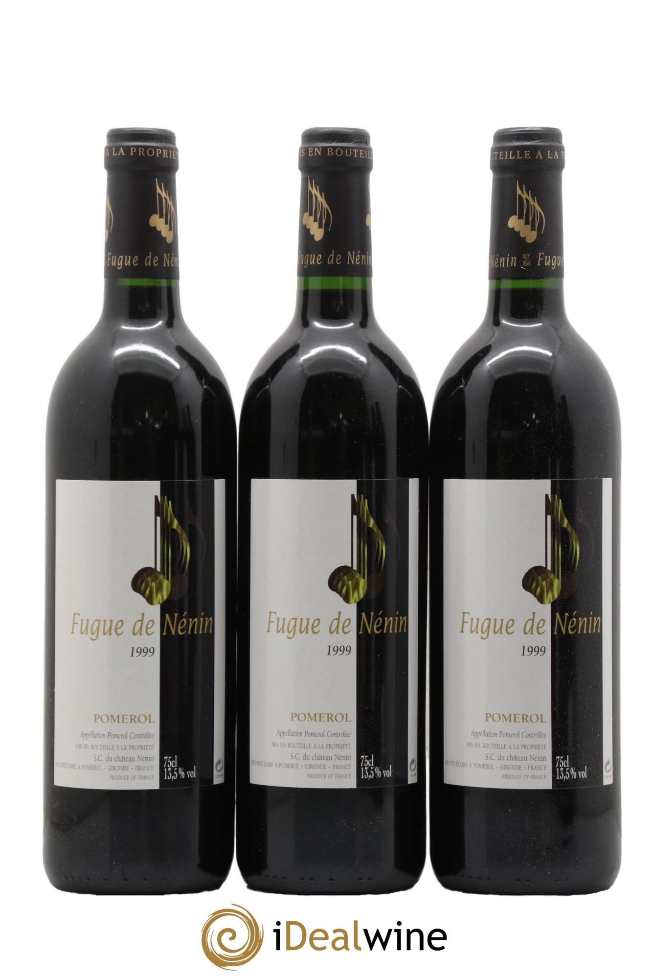 Fugue de Nenin 1999 - Lot de 6 bouteilles - 2