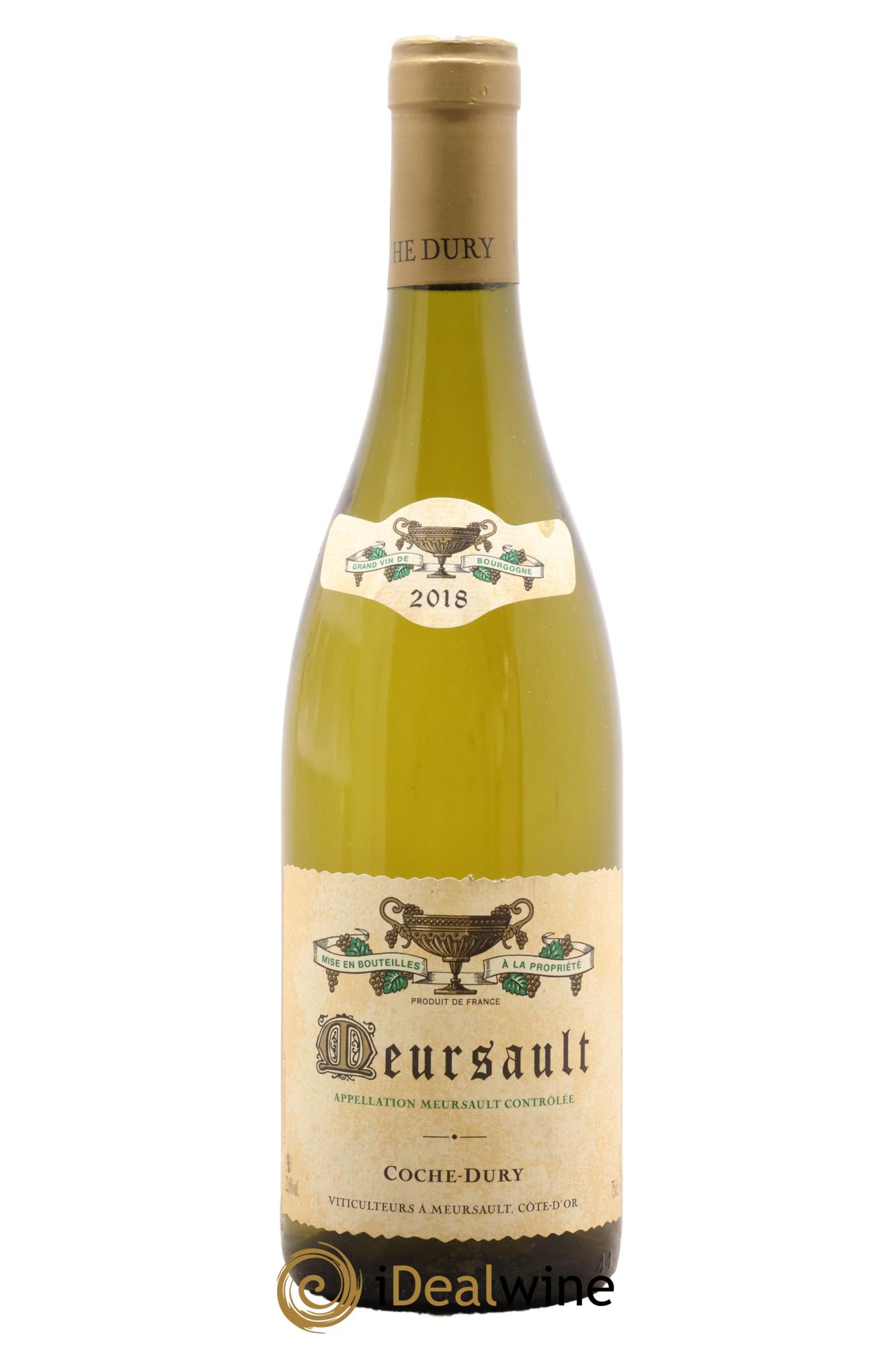 Meursault Coche Dury (Domaine) 2018 - Lot de 1 bouteille - 0