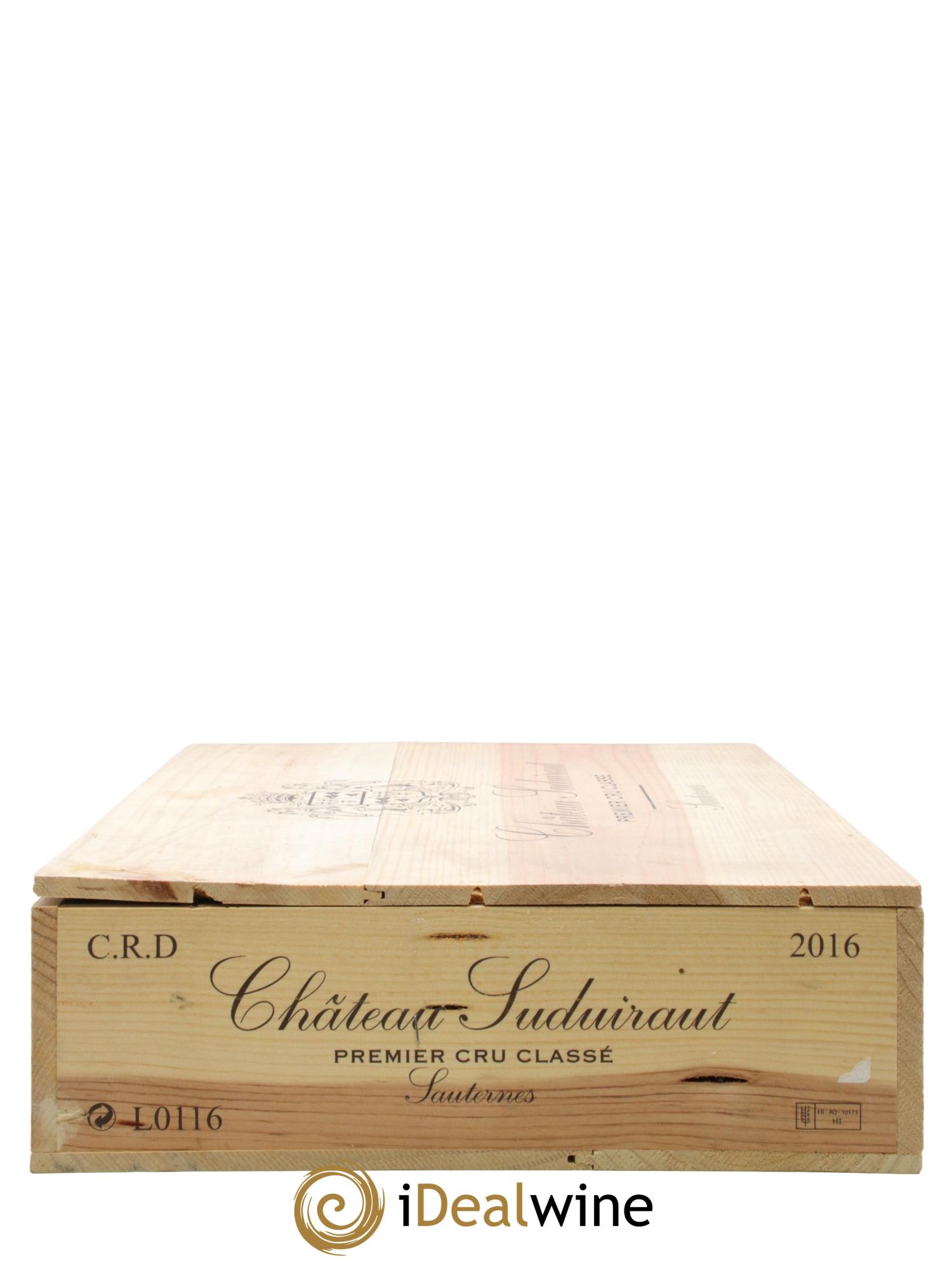 Château Suduiraut 1er Grand Cru Classé 2016 - Lot of 6 bottles - 1