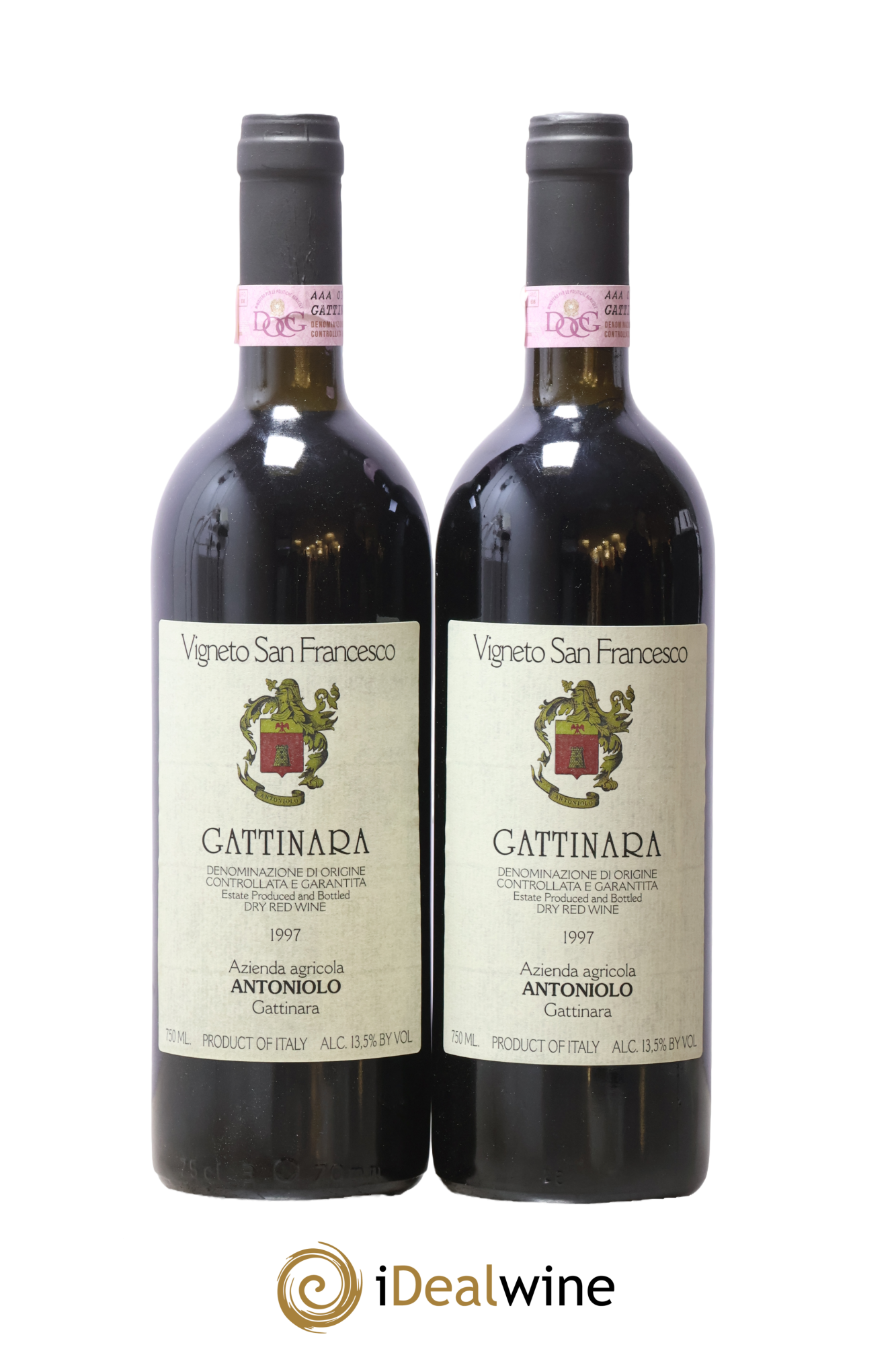 Gattinara DOCG Osso San Grato Azienda Agricola Antoniolo 1997 - Posten von 2 Flaschen - 0