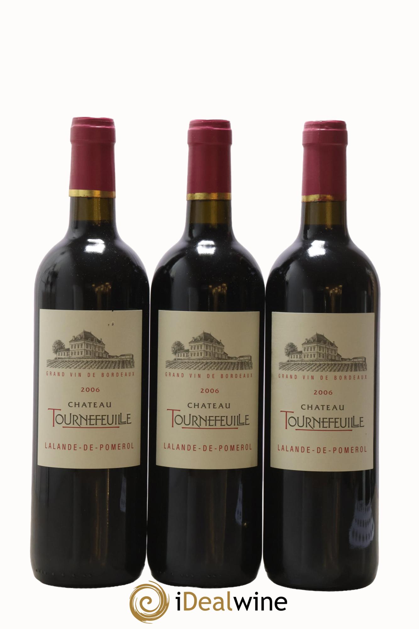 Château Tournefeuille 2006 - Posten von 3 Flaschen - 0