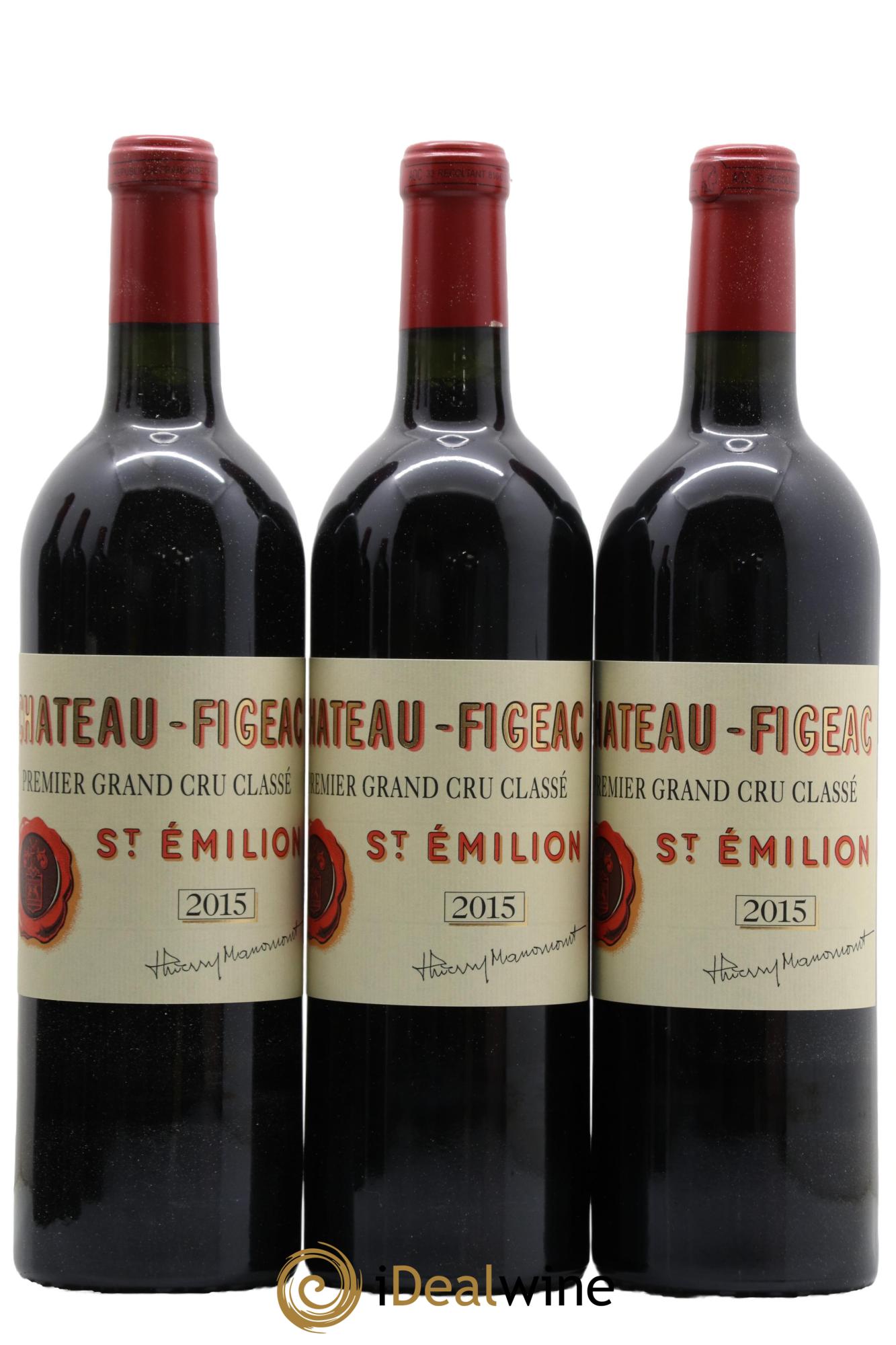 Château Figeac 1er Grand Cru Classé A 2015 - Lotto di 6 bottiglie - 2
