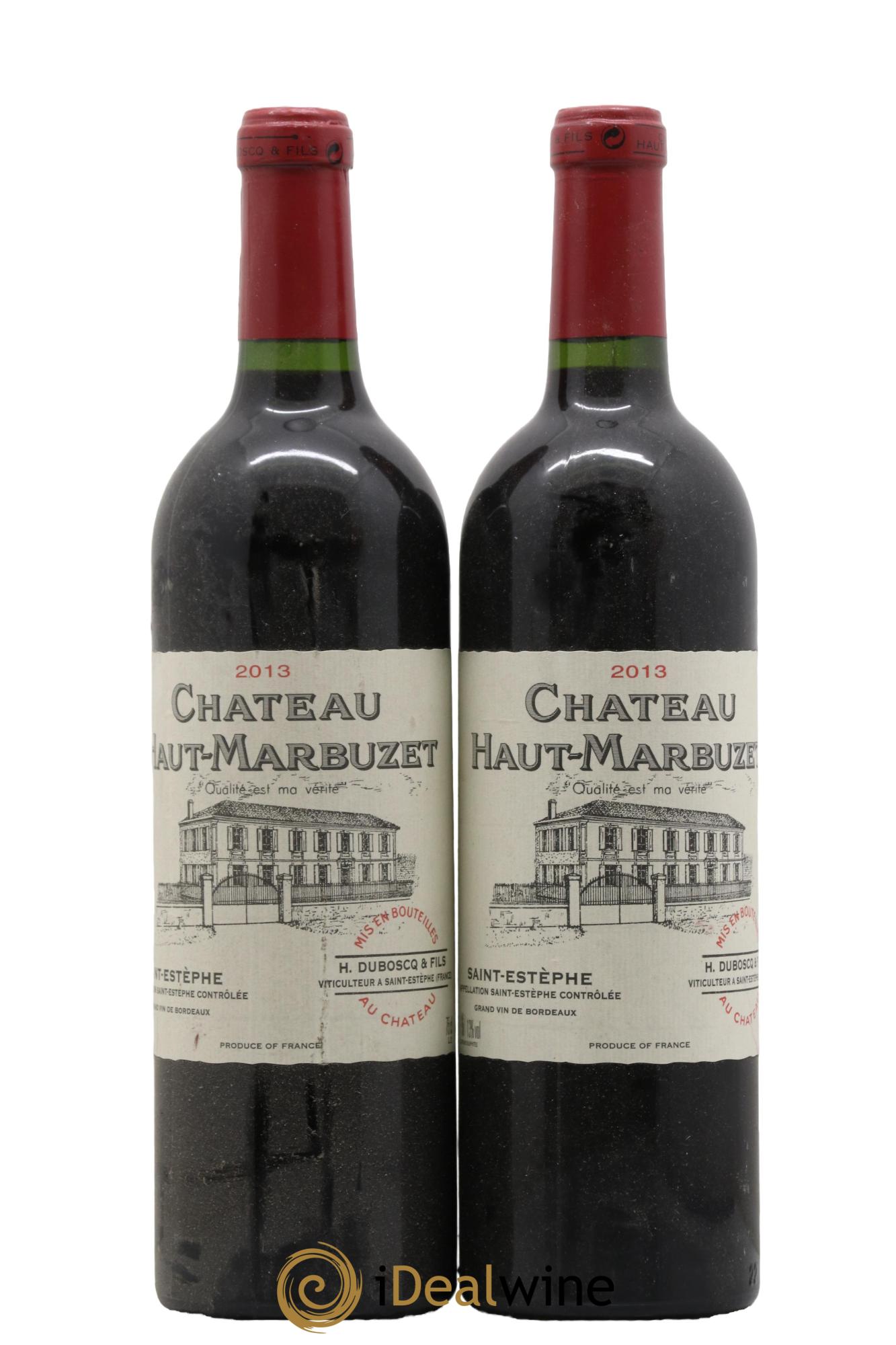 Château Haut Marbuzet 2013 - Posten von 2 Flaschen - 0