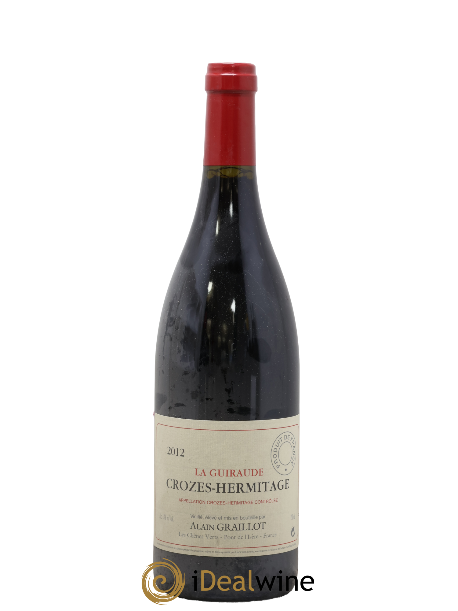 Crozes-Hermitage La Guiraude Domaine Graillot 2012 - Lot de 1 bouteille - 0