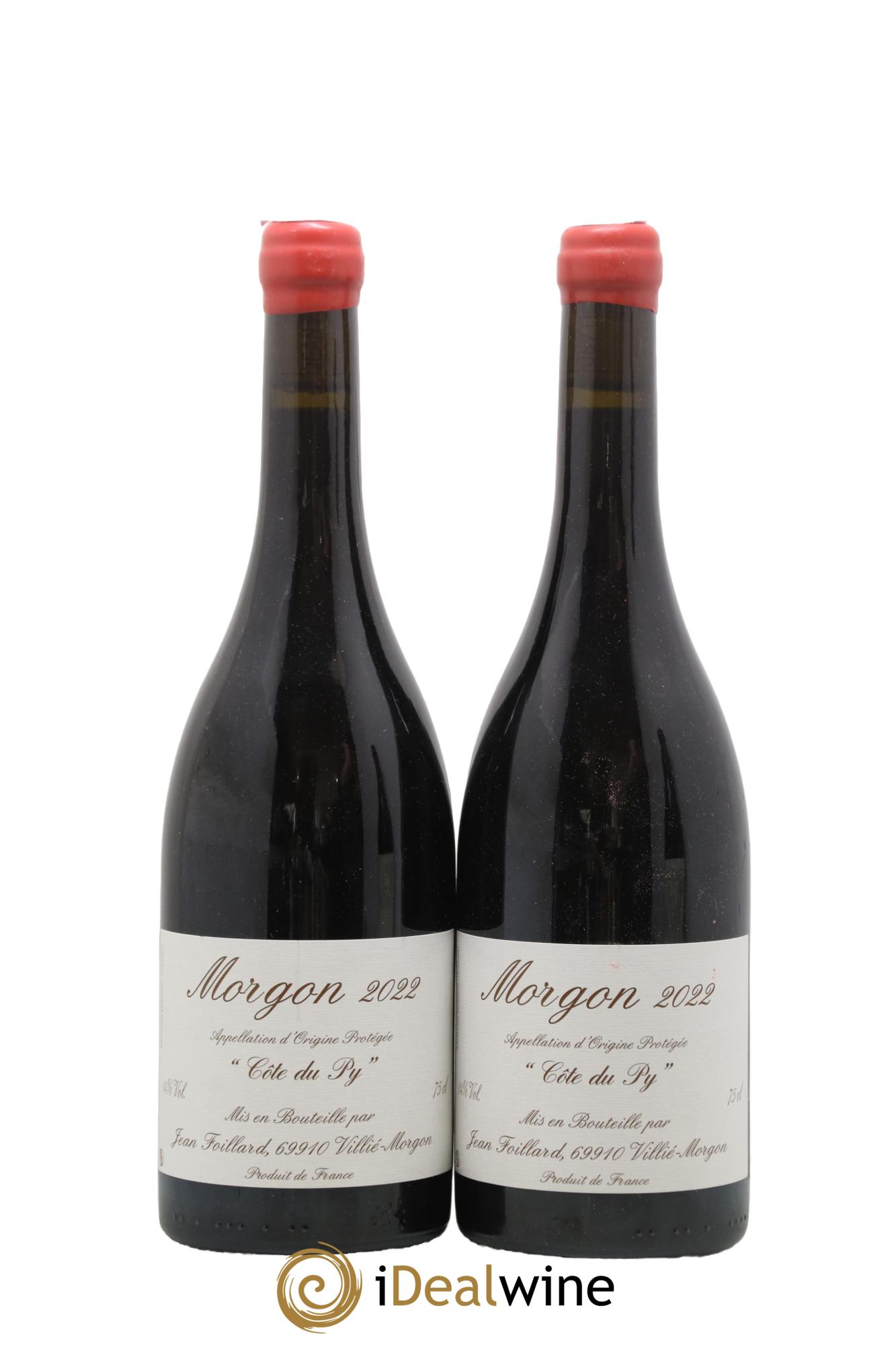 Morgon Côte du Py Jean Foillard 2022 - Lotto di 2 bottiglie - 0