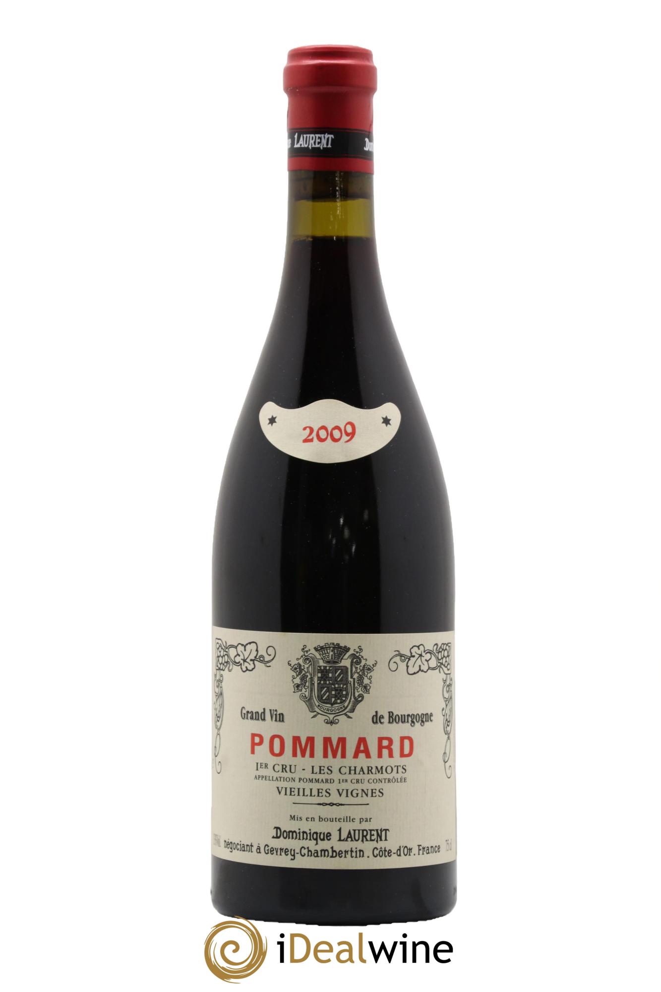 Pommard 1er Cru Les Charmots Dominique Laurent 2009 - Lot de 1 bouteille - 0