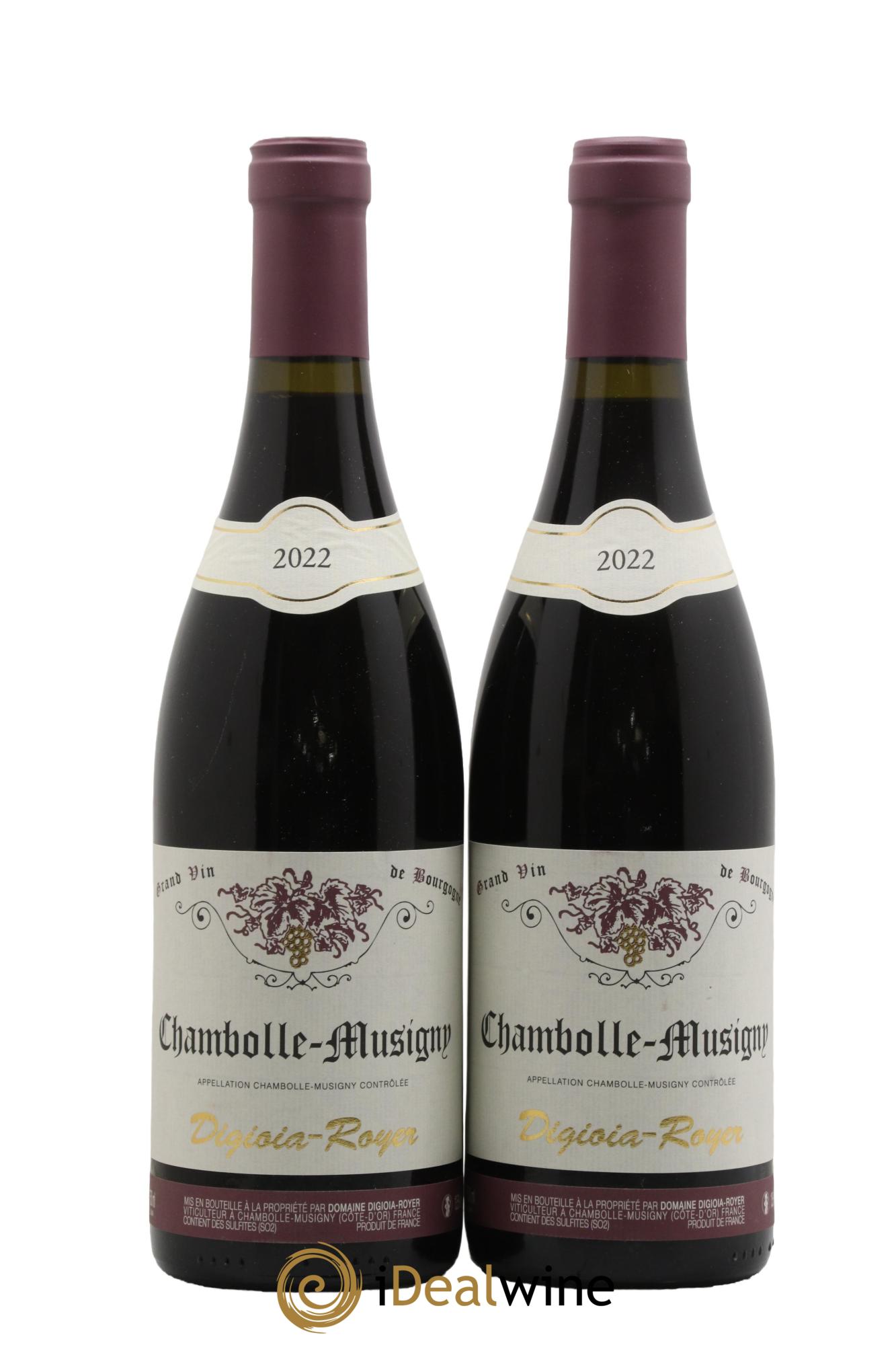 Chambolle-Musigny Digioia-Royer (Domaine) 2022 - Lot de 2 bouteilles - 0