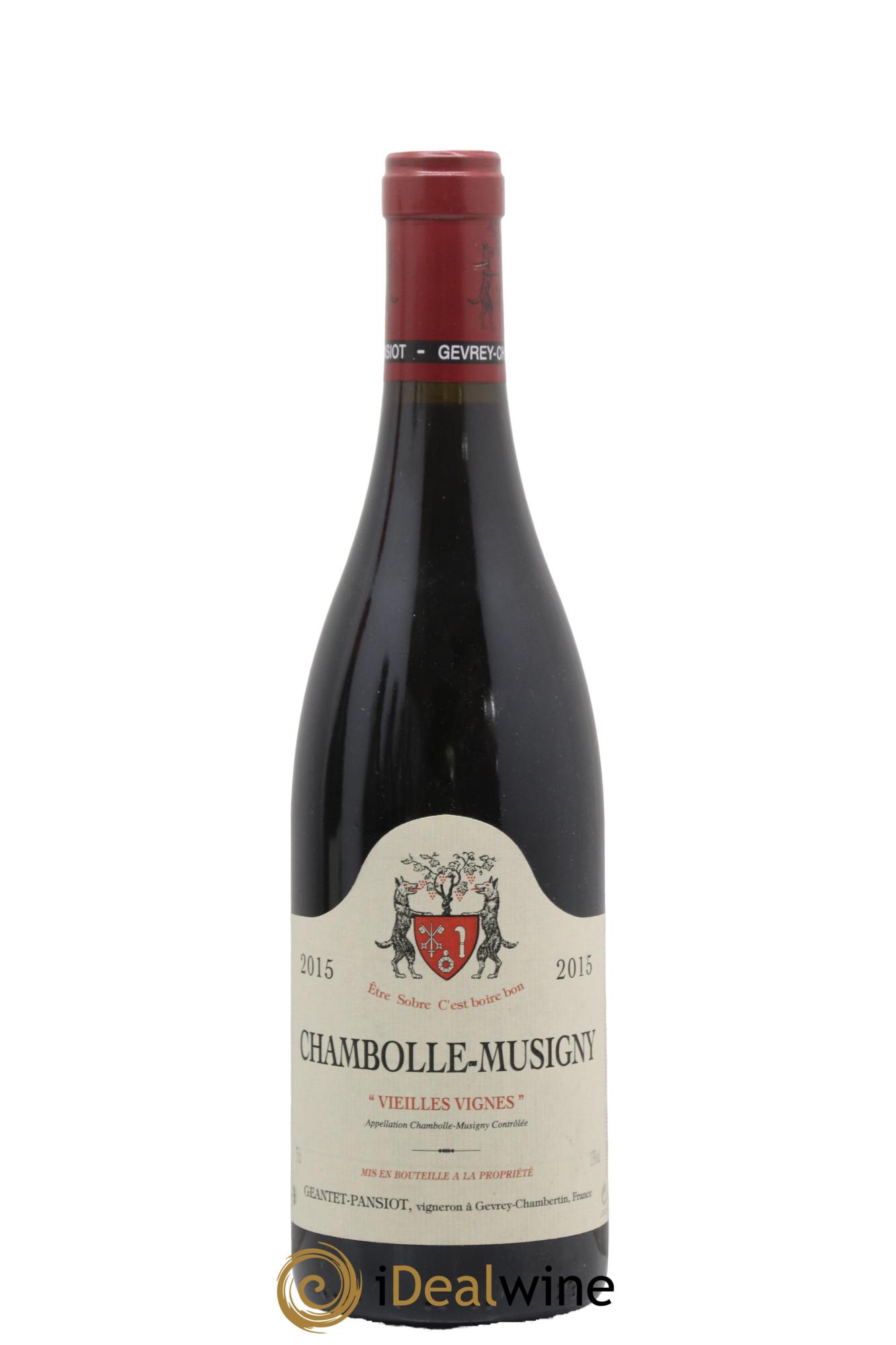 Chambolle-Musigny Vieilles vignes Geantet-Pansiot 2015 - Lot of 1 bottle - 0